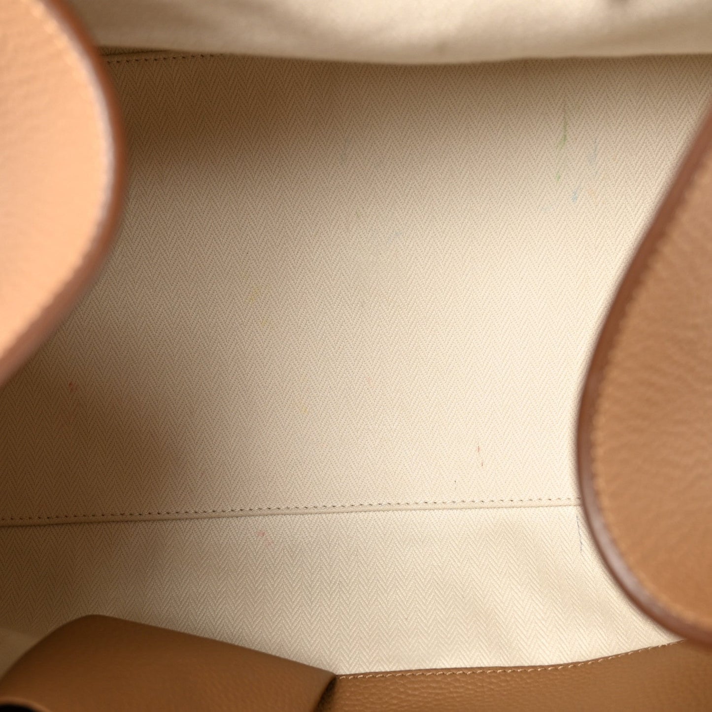 Matte Grained Calfskin Soft Margaux 17 Dark Taupe