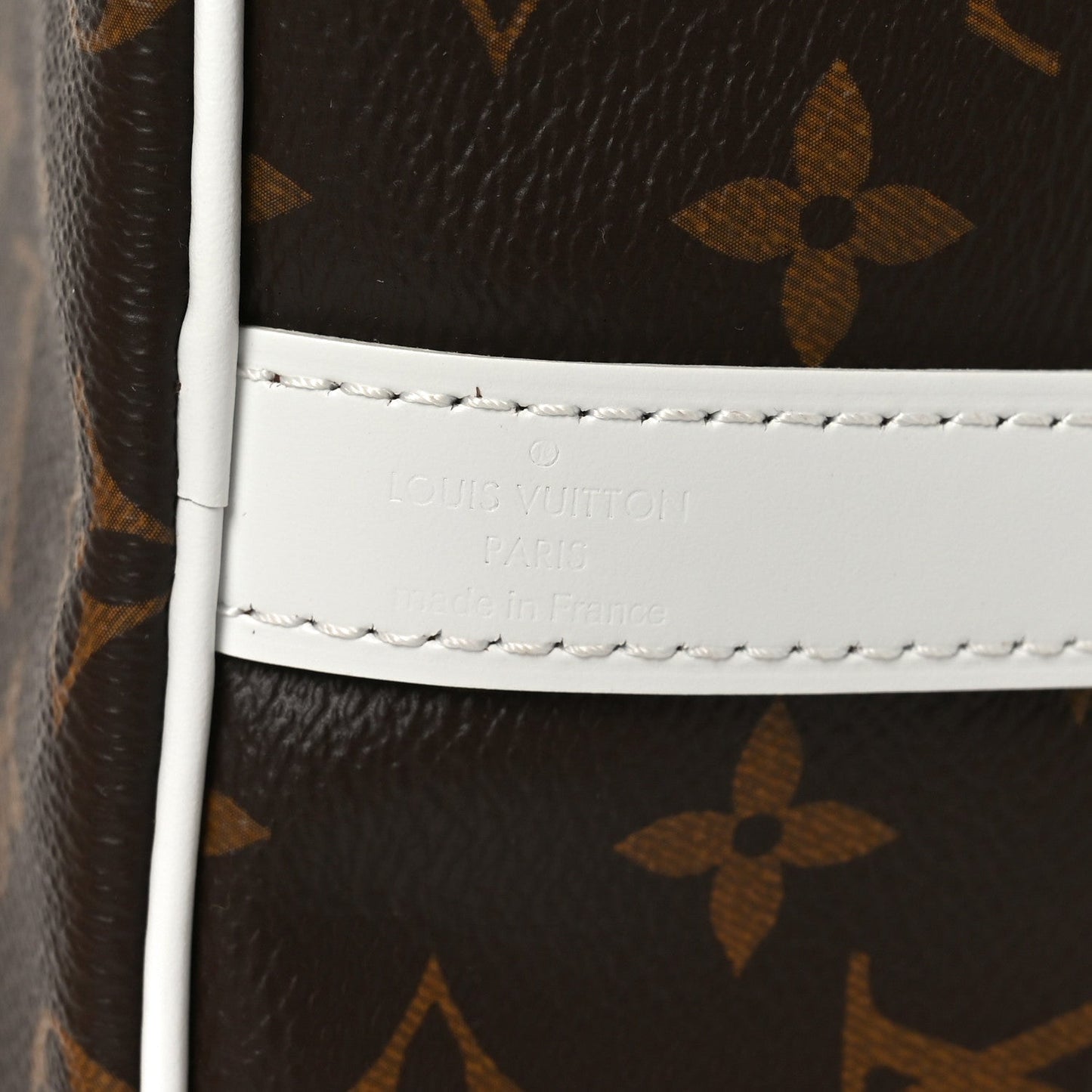 Monogram LV Match Speedy Bandouliere 25 White