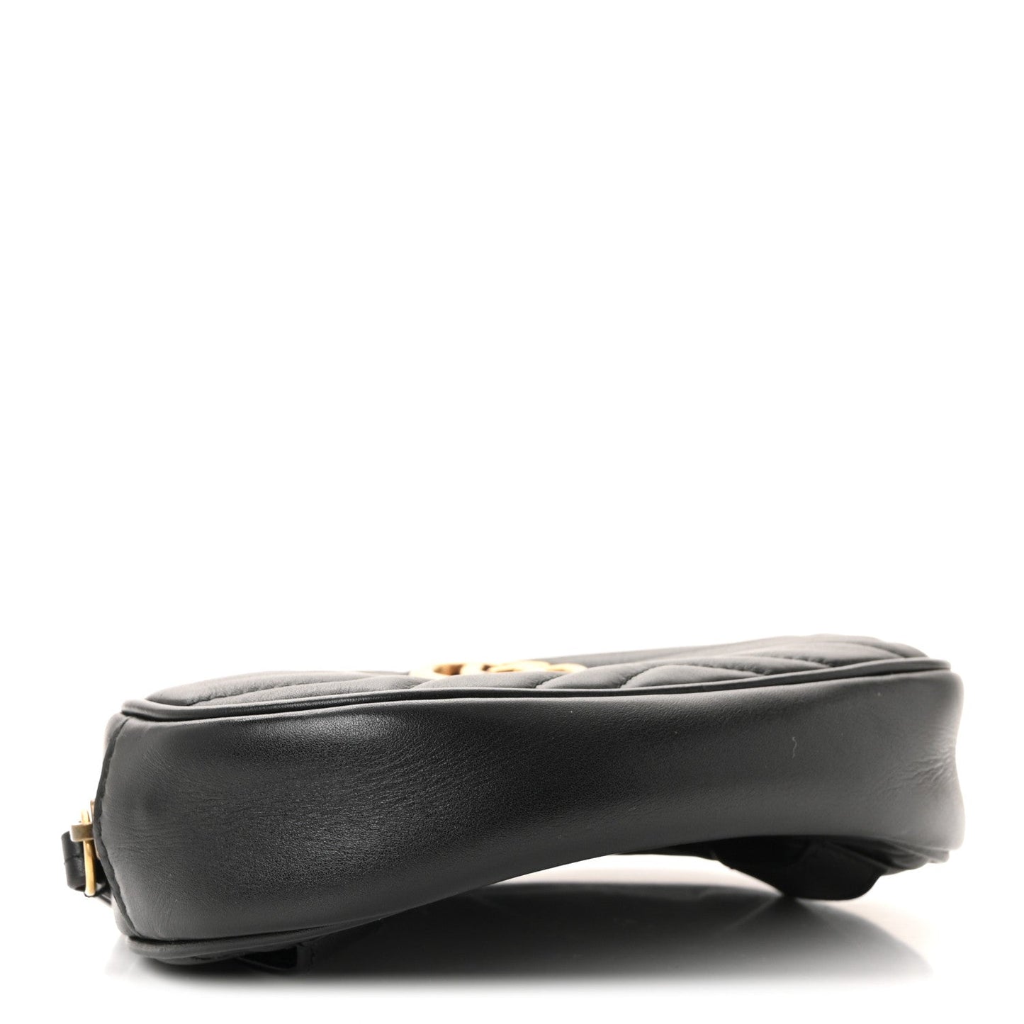 Calfskin Matelasse GG Marmont Belt Bag 85 34 Black
