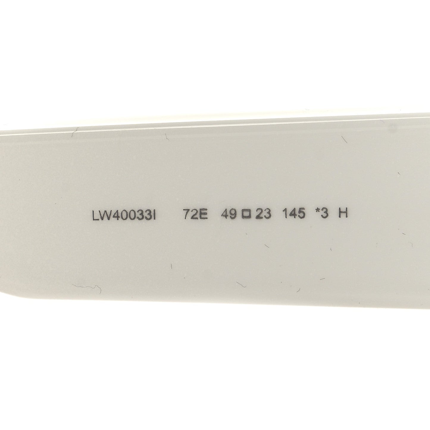 Acetate Sunglasses LW40033I White Pink