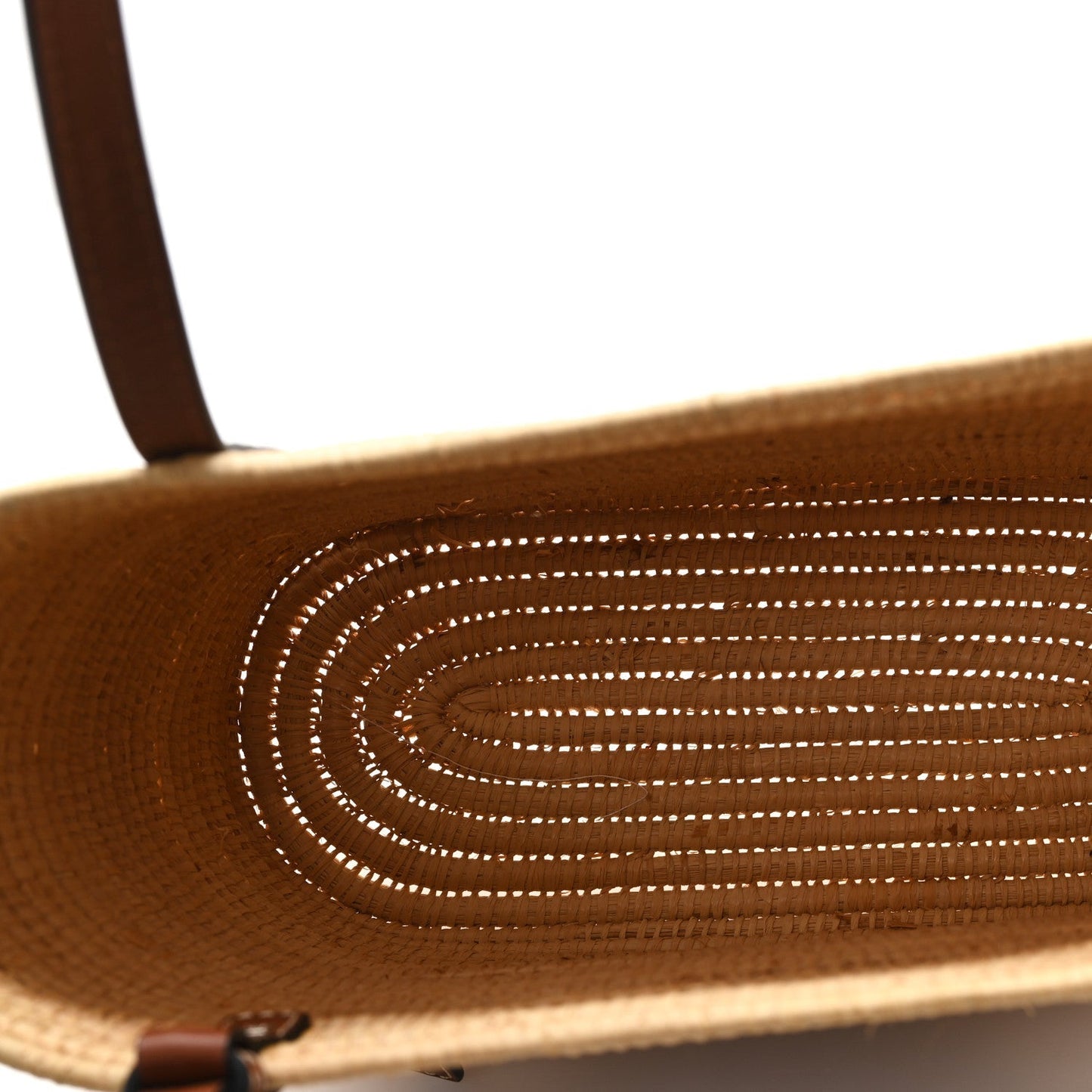 Raffia Small Square Basket Tote Bag Natural Tan