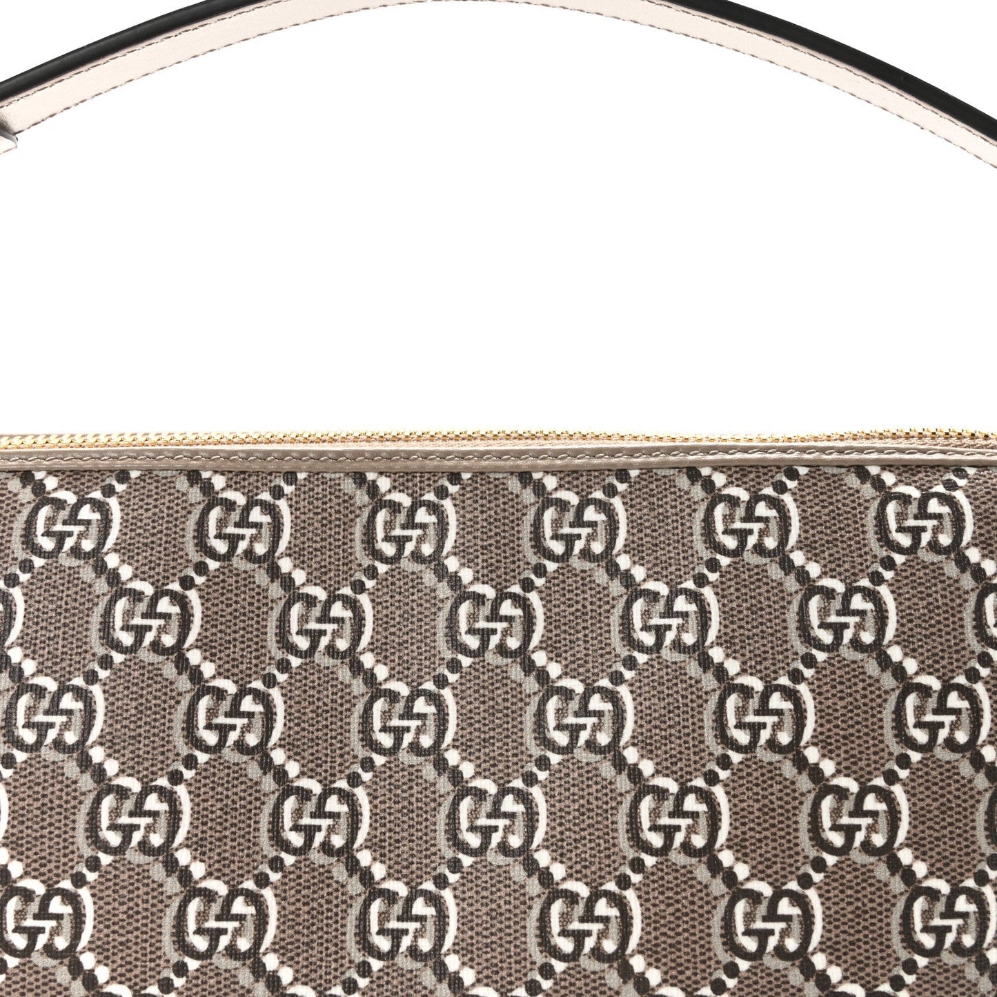 GG Shadow Monogram Super Mini Ophidia Shoulder Bag Taupe