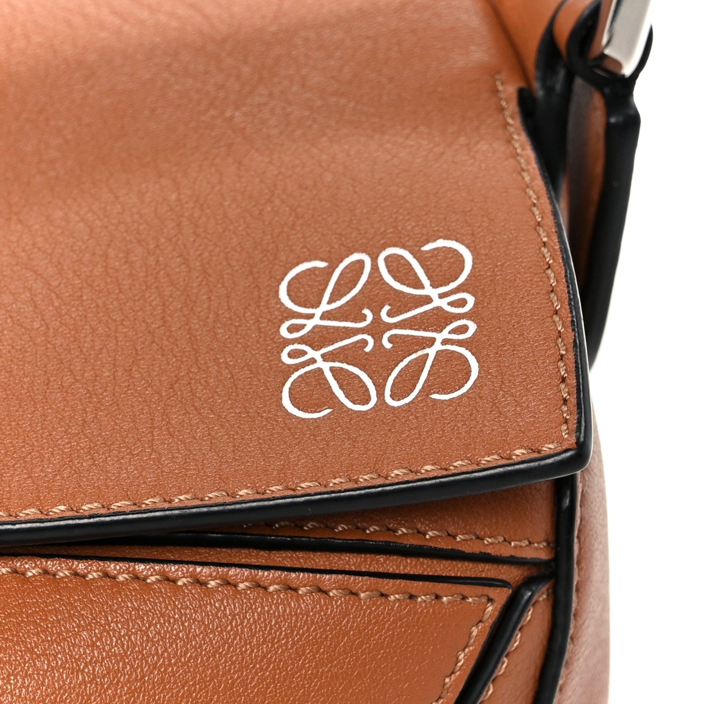 Calfskin Small Puzzle Bag Tan