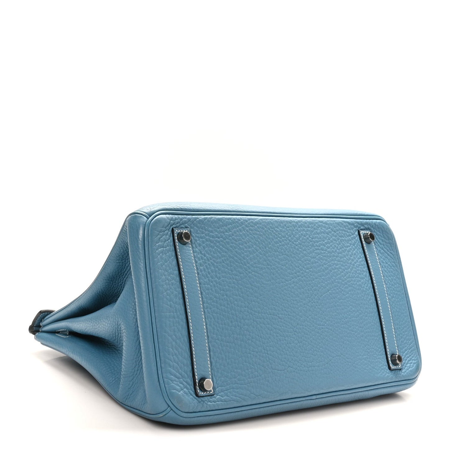 Taurillon Clemence Birkin 35 Blue Jean