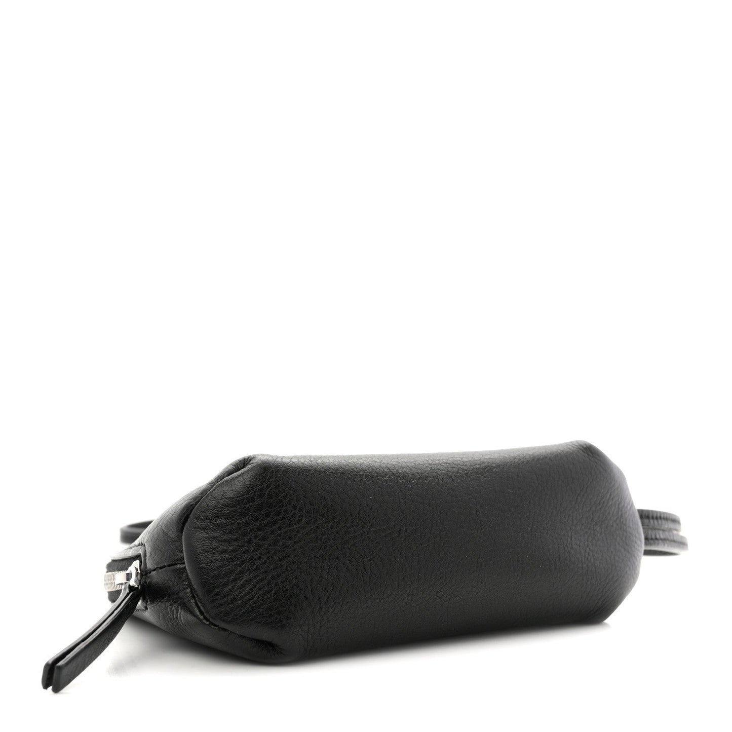 Grained Calfskin Owen Pouch Black