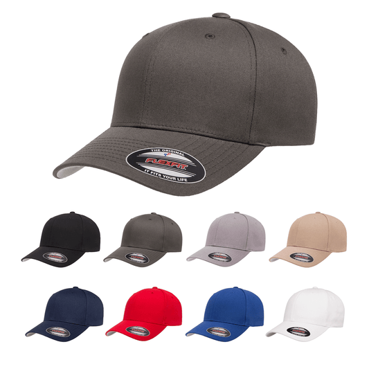 FlexFit 5001 V-Flexfit Cotton Twill Cap - Blank