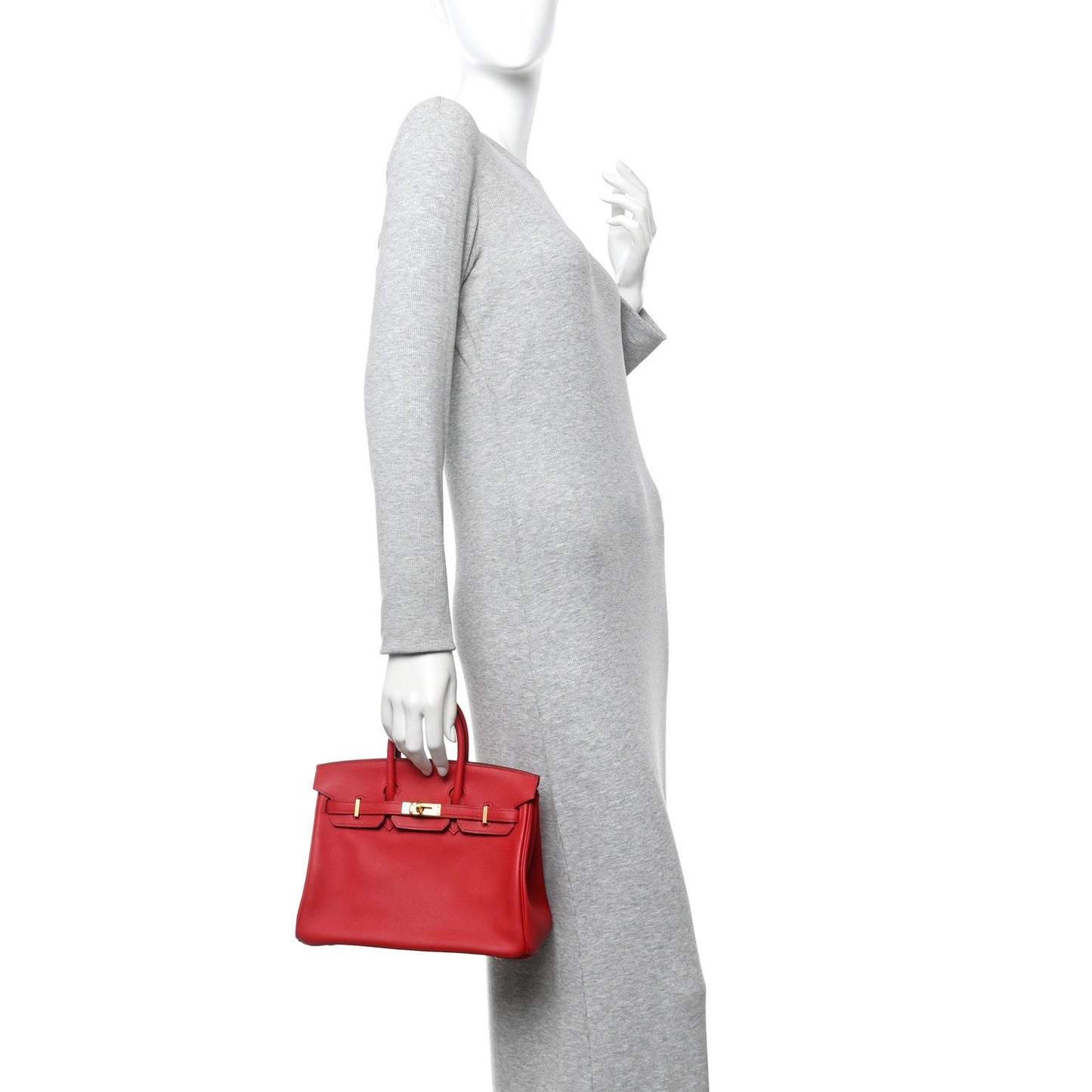 Swift Birkin 25 Rouge Casaque