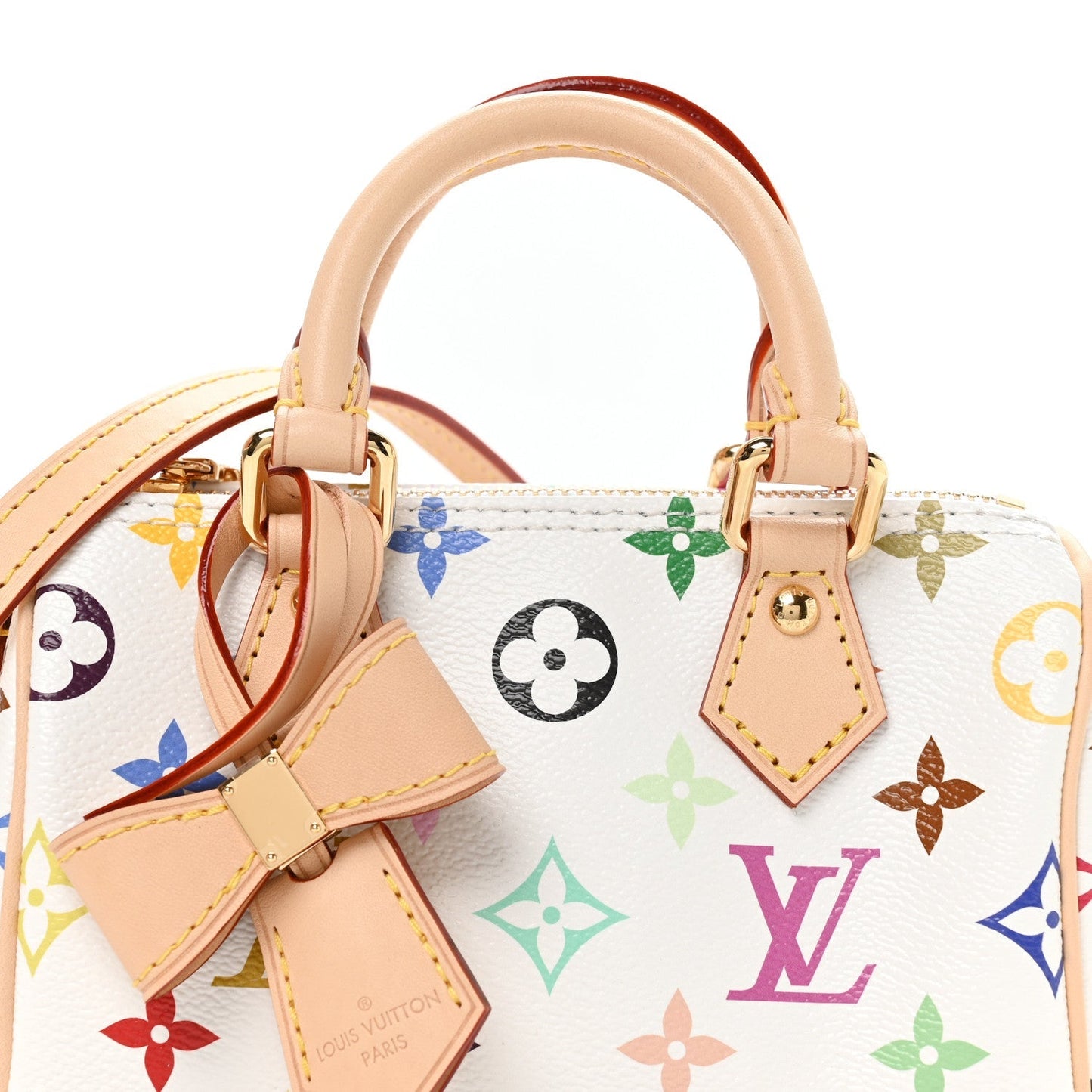 LV X TM Monogram Multicolor Nano Speedy White