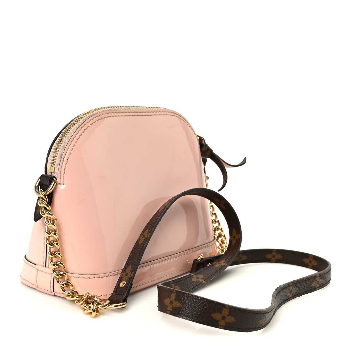 Vernis Monogram Alma Mini Rose Ballerine