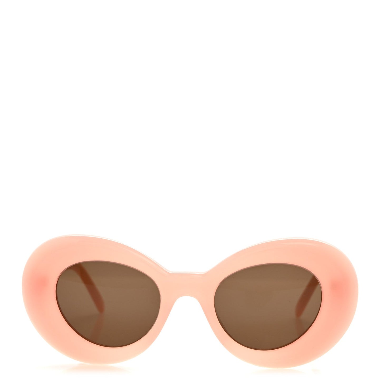 Acetate Curvy Round Sunglasses LW40112I Pink