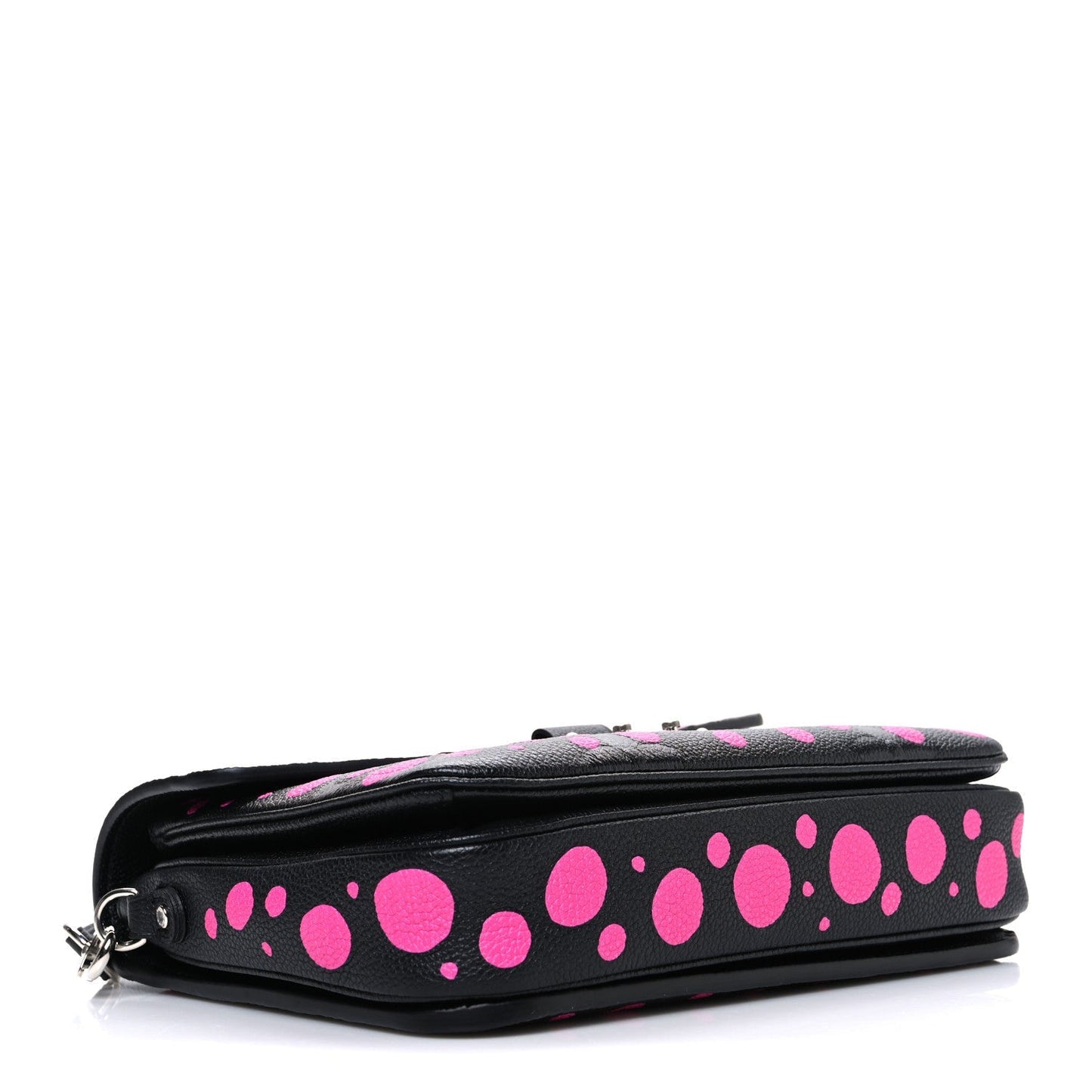 LV x YK Empreinte Monogram Giant Pochette Metis Black Fuchsia
