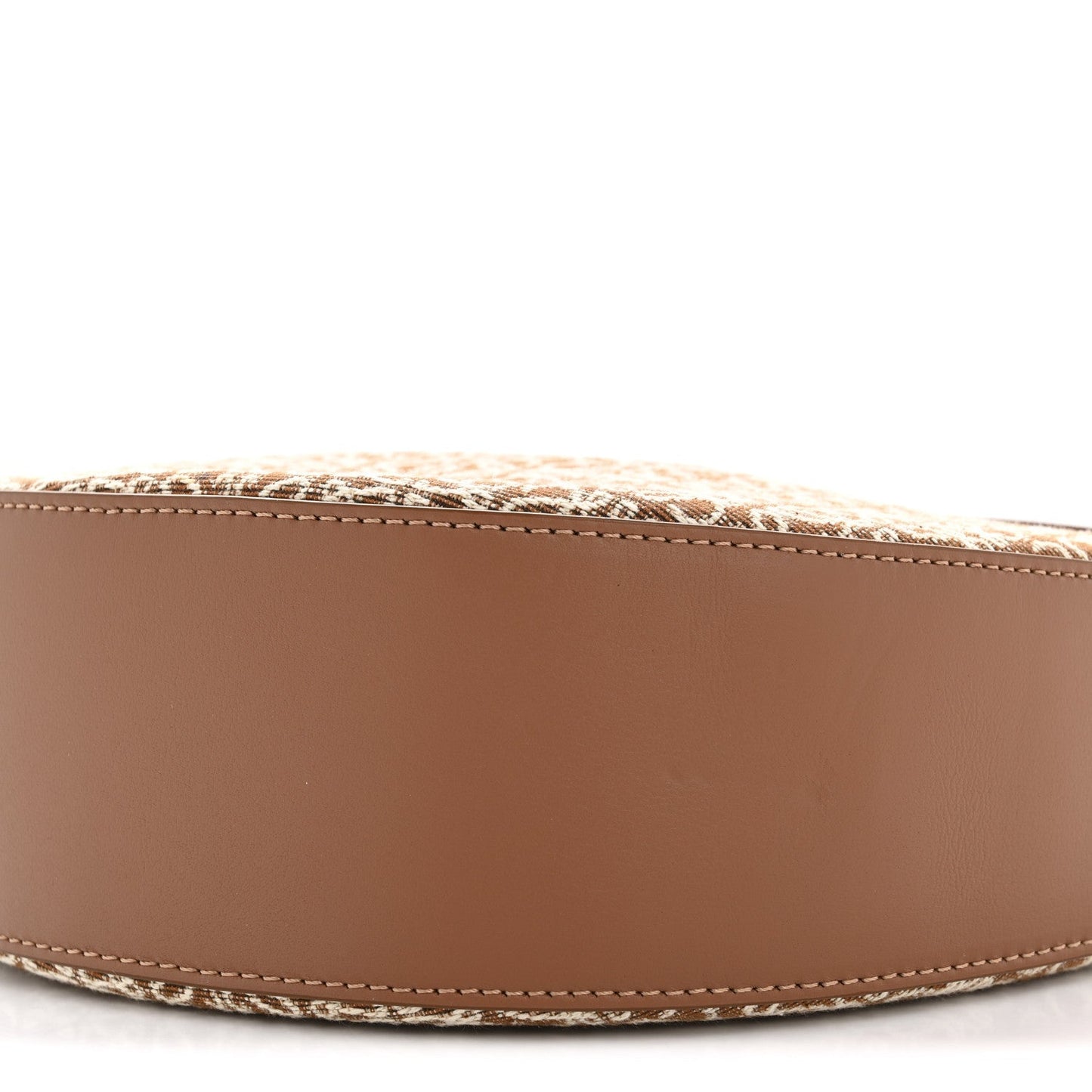 Jacquard Anagram Calfskin Luna Bag Tan Pecan