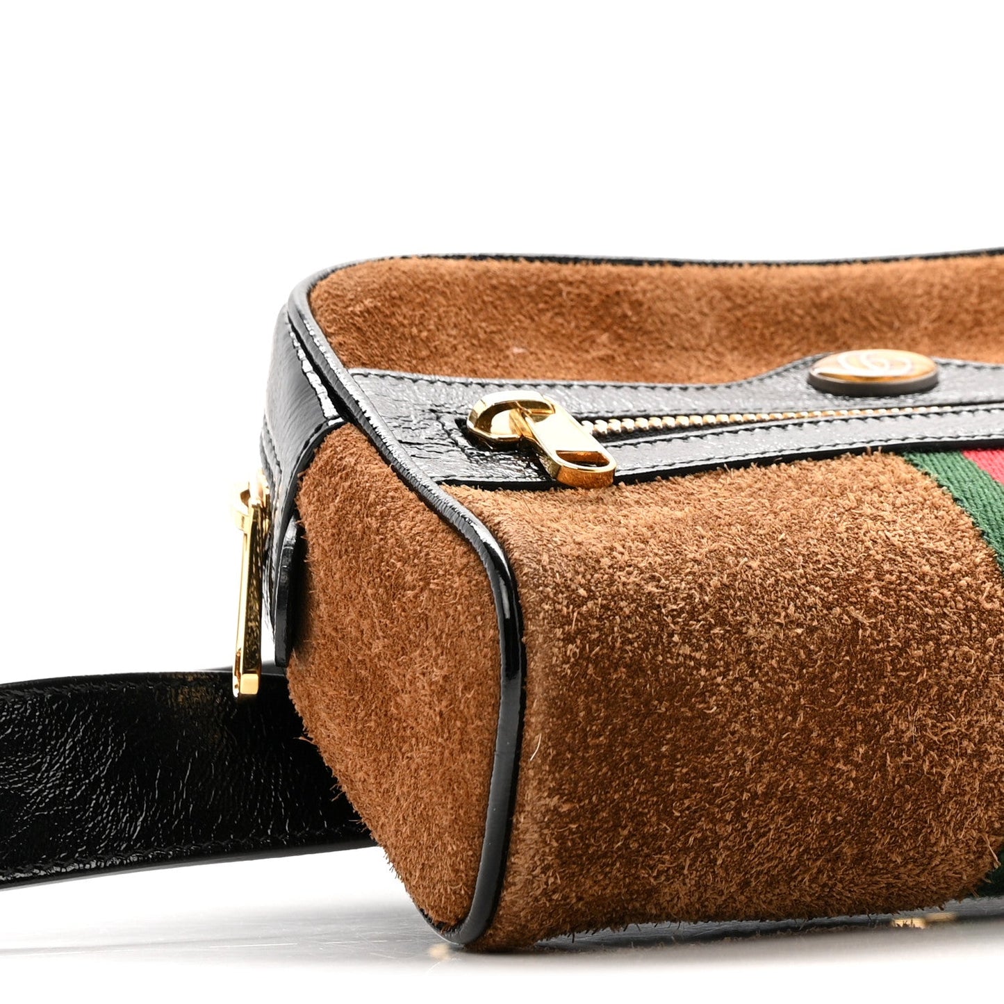 Suede Small Ophidia Belt Bag 85 34 Brown