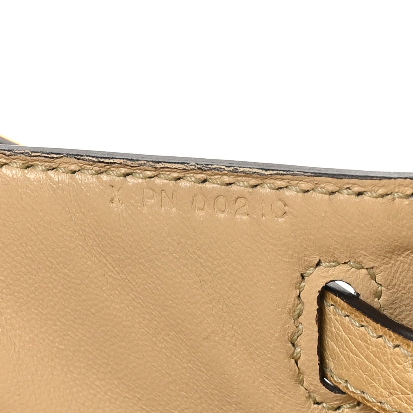 Ostrich Kelly Pochette Clutch Parchemin
