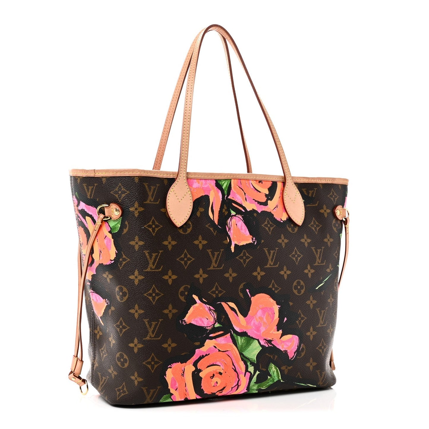 Monogram Roses Neverfull MM