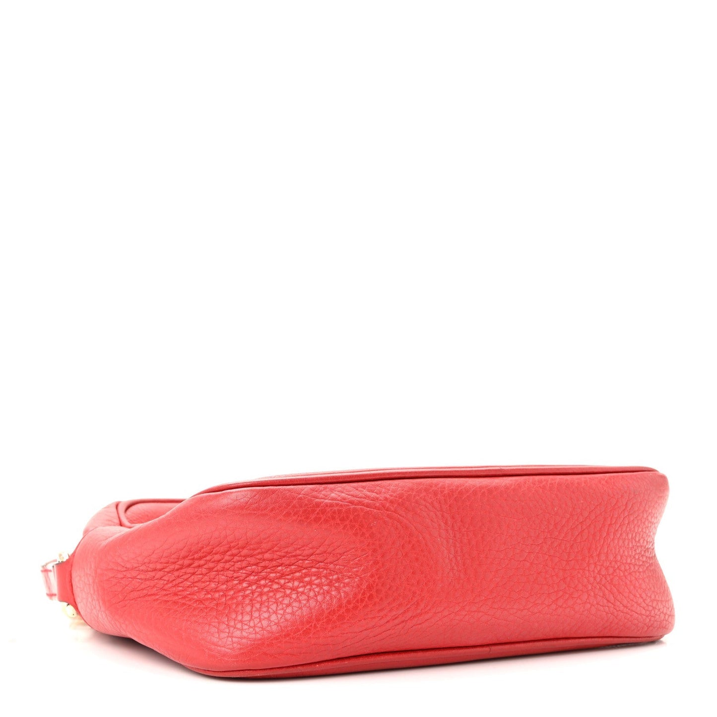 Pebbled Calfskin Small Soho Disco Bag Tabasco Red