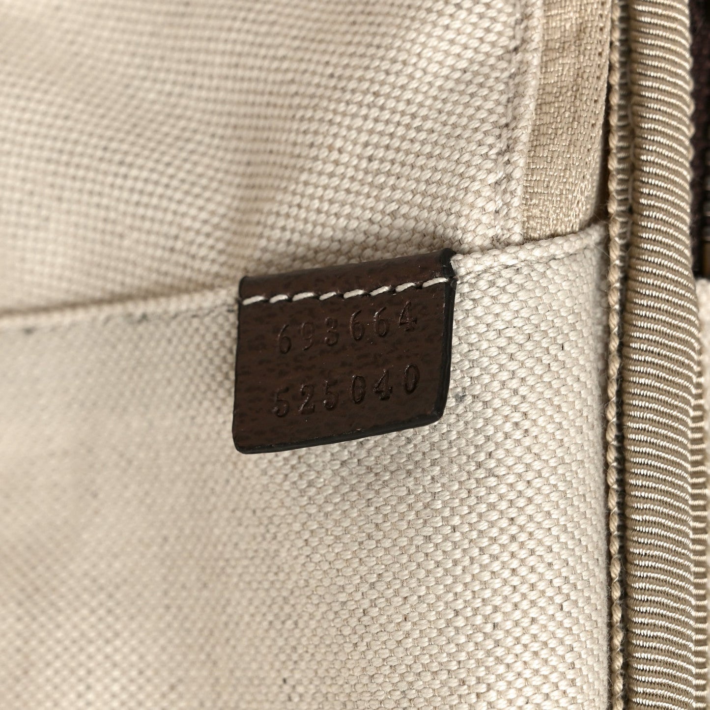 GG Supreme Monogram Web Medium Savoy Trolley Beige Ebony