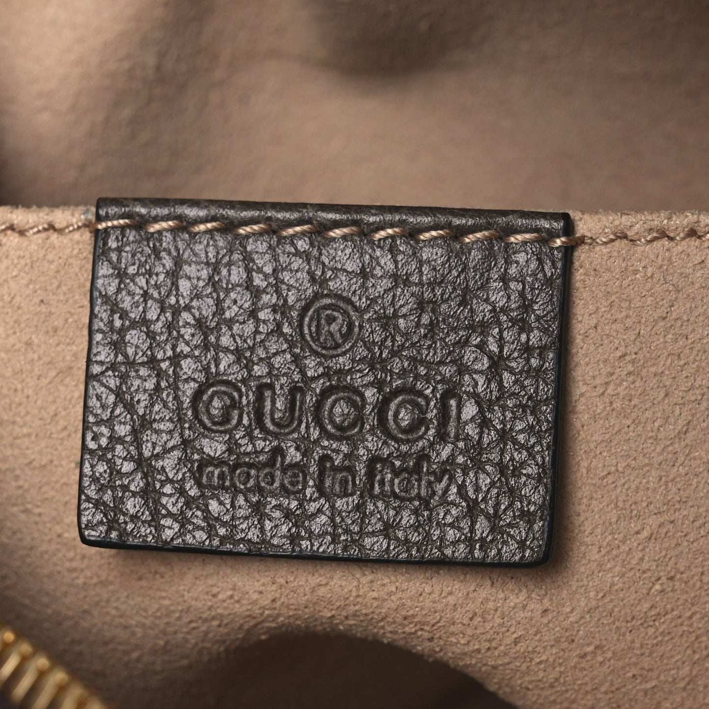 GG Supreme Monogram Web Small Ophidia Belt Bag 75 30 Dark Brown
