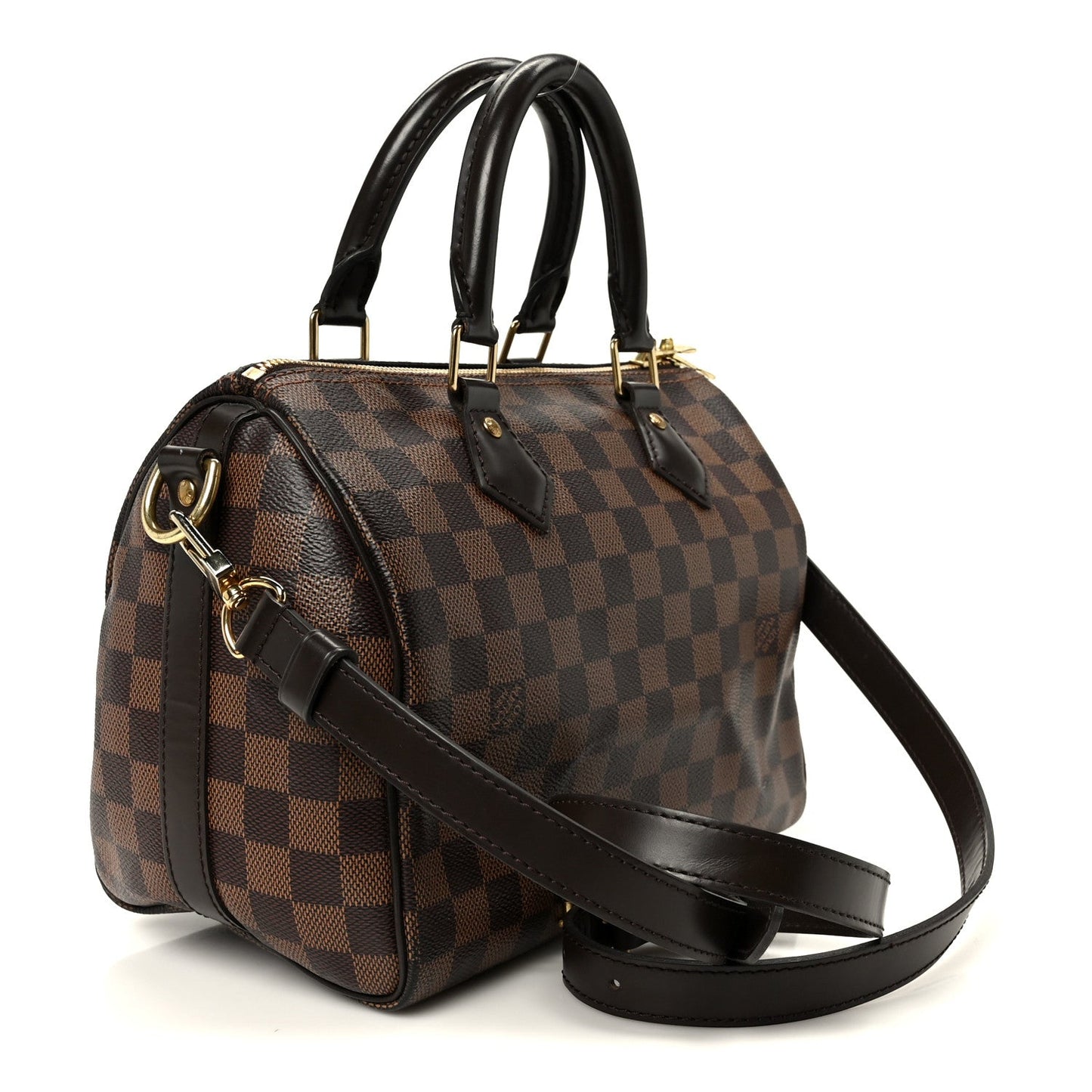 Damier Ebene Speedy Bandouliere 25