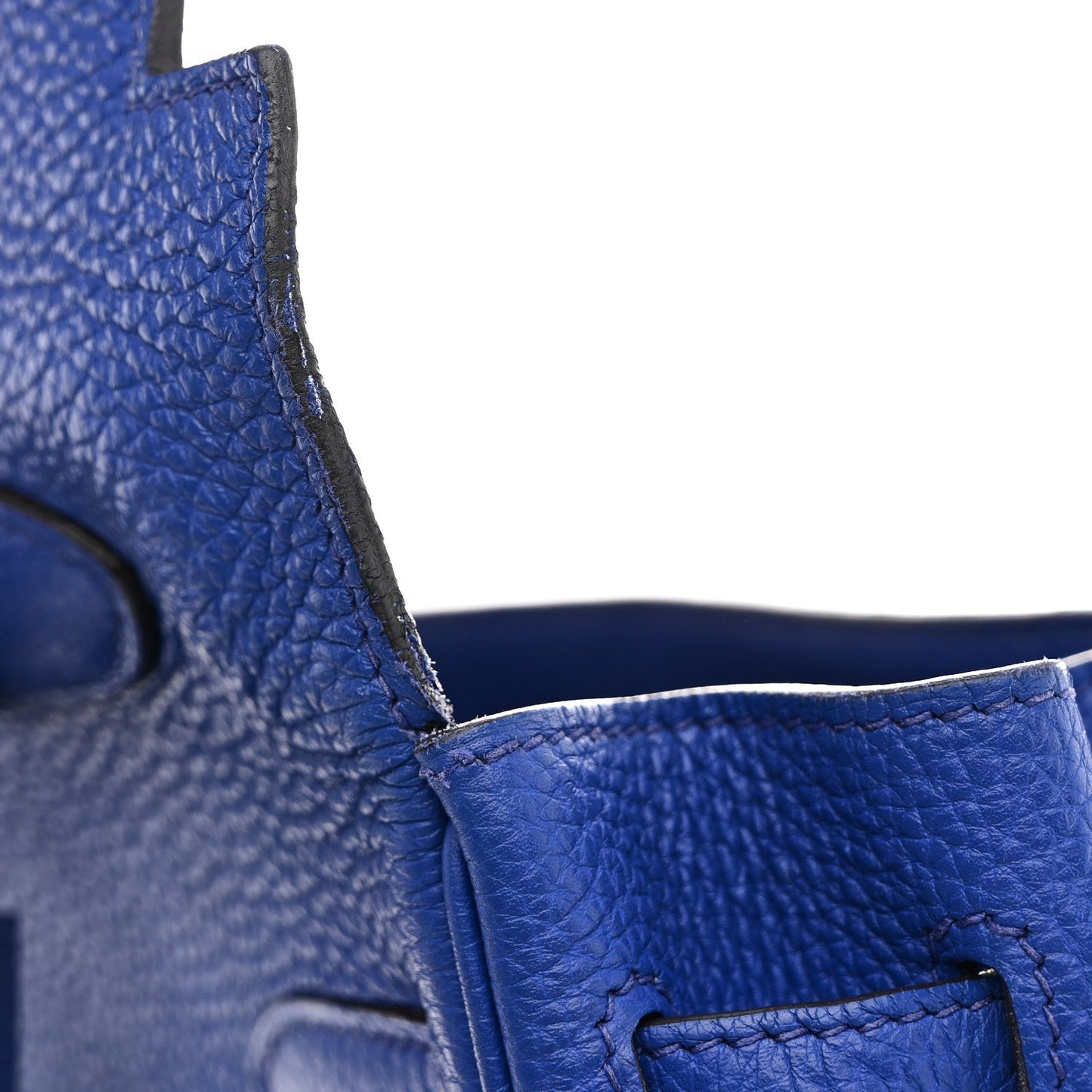 Togo Kelly Retourne 35 Bleu Electrique
