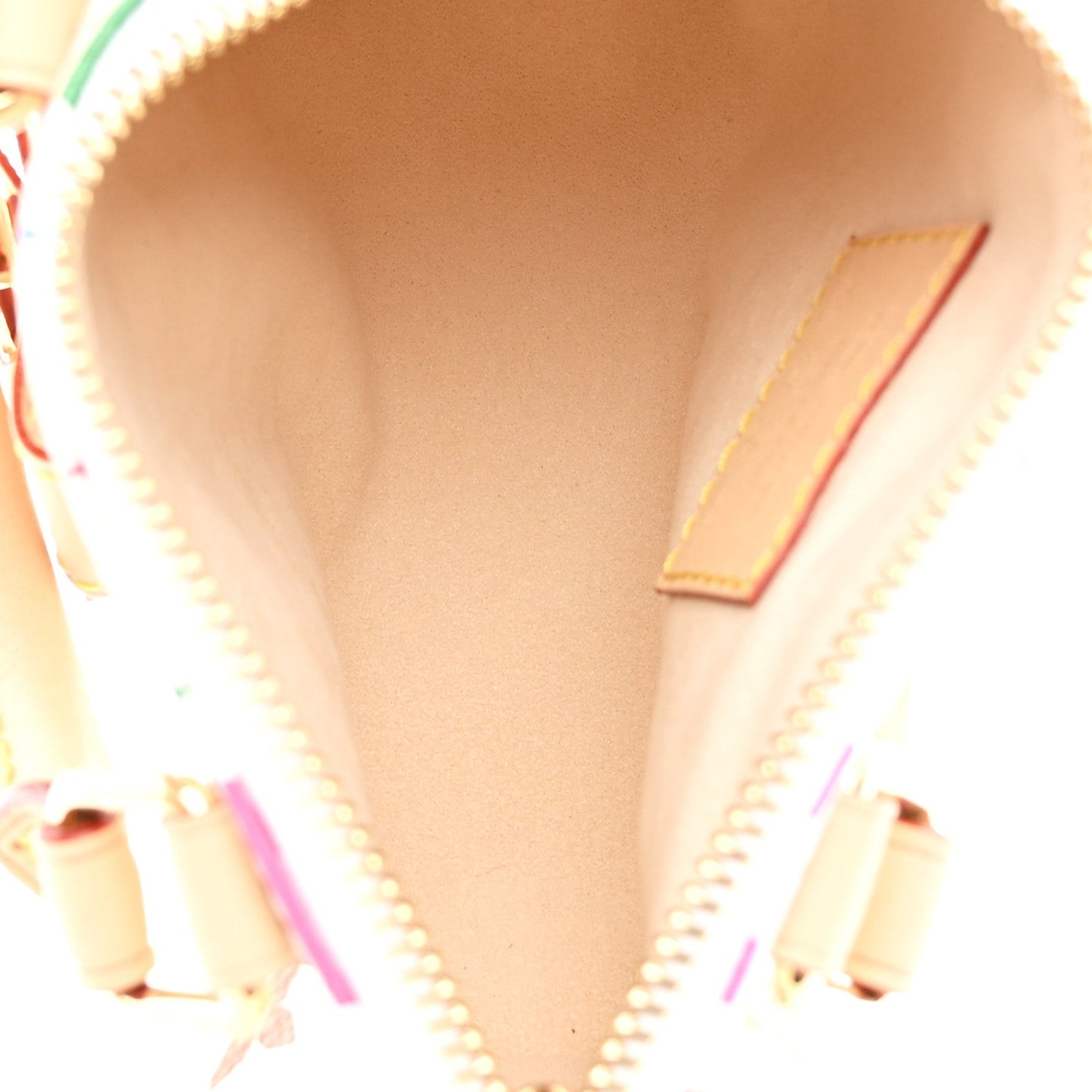 LV X TM Monogram Multicolor Nano Speedy White