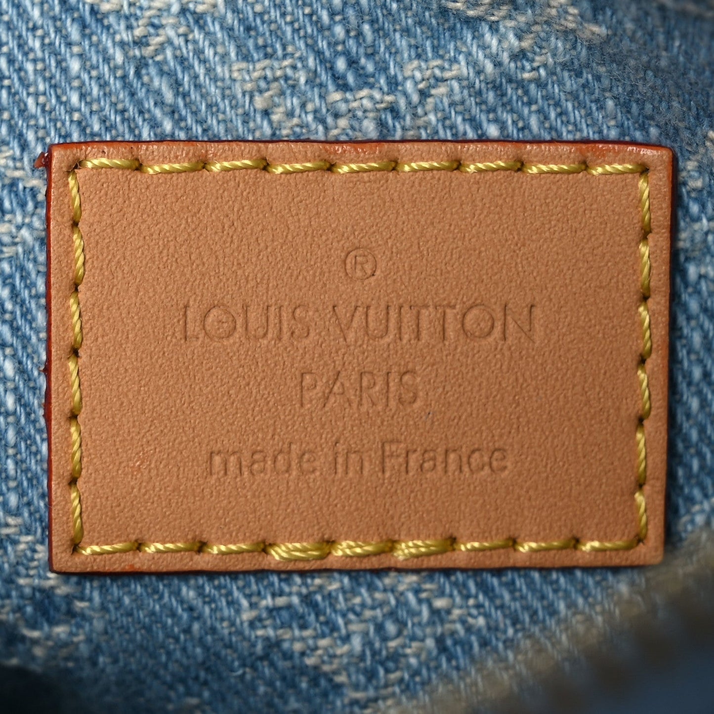 Monogram Denim Nano Speedy Sky Blue