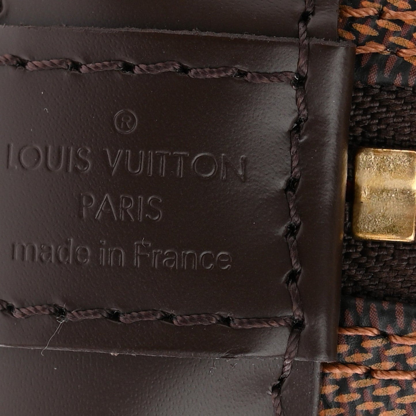 Damier Ebene Alma BB