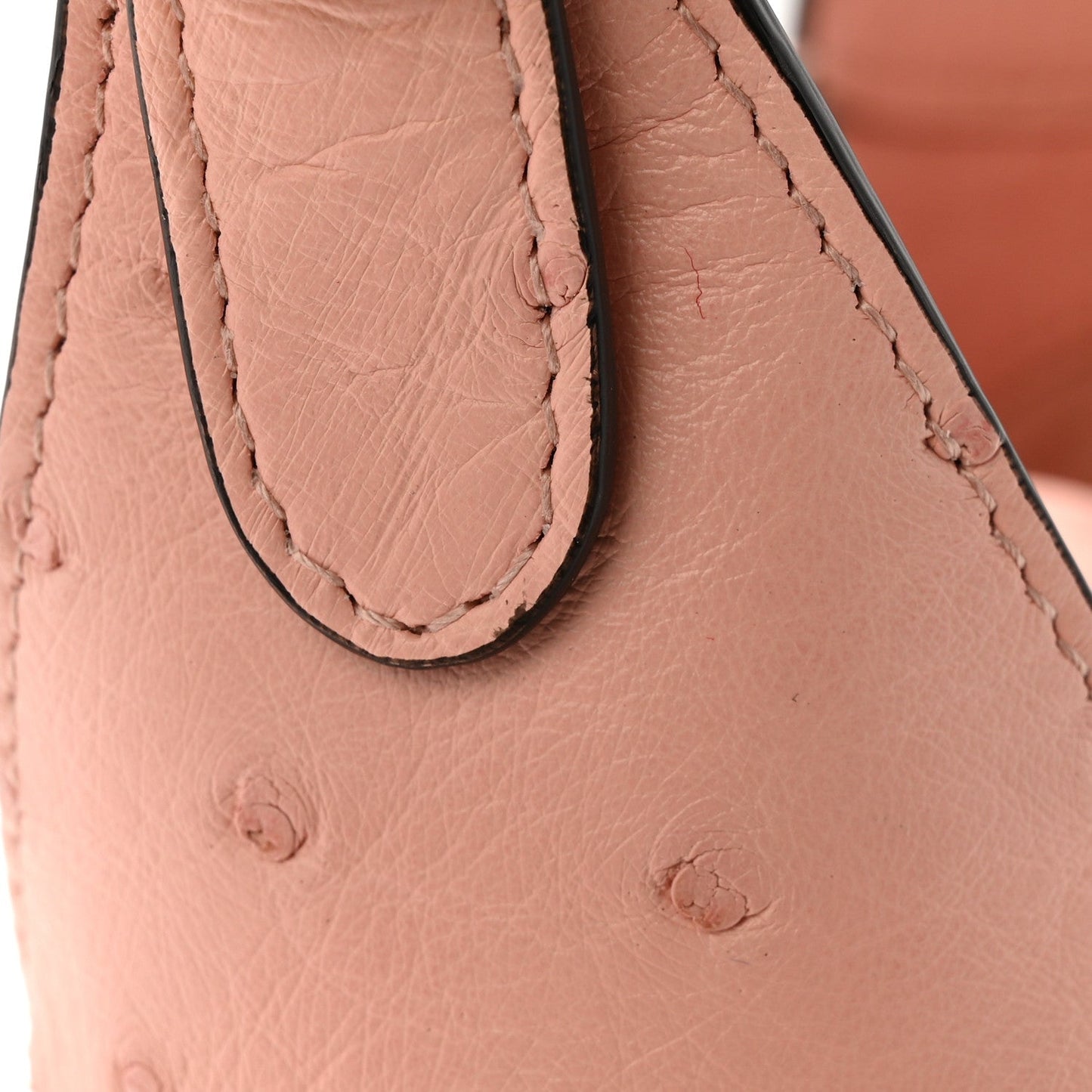 Snakeskin Ostrich Calfskin Small Jackie 1961 Hobo Pink Multicolor