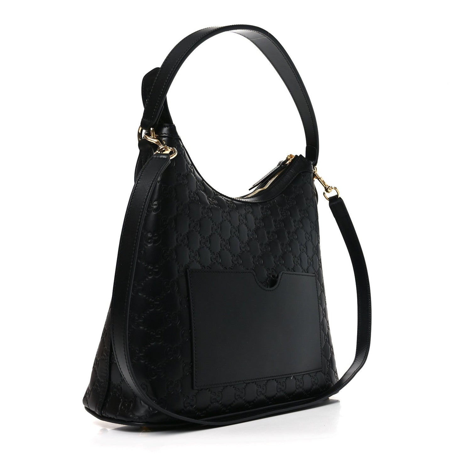 Guccissima Linea A Hobo Black