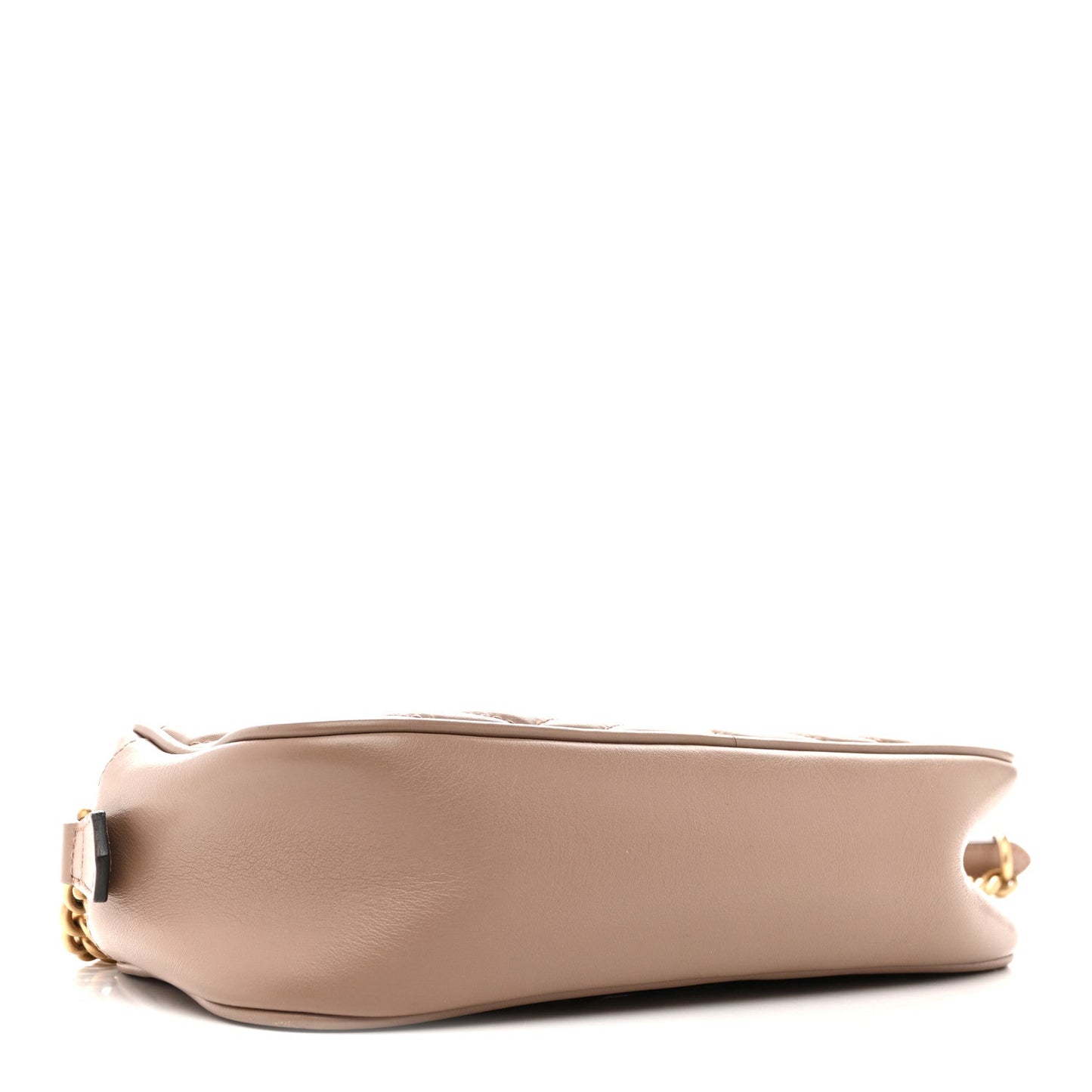 Calfskin Matelasse Small GG Marmont Chain Shoulder Bag Porcelain Rose