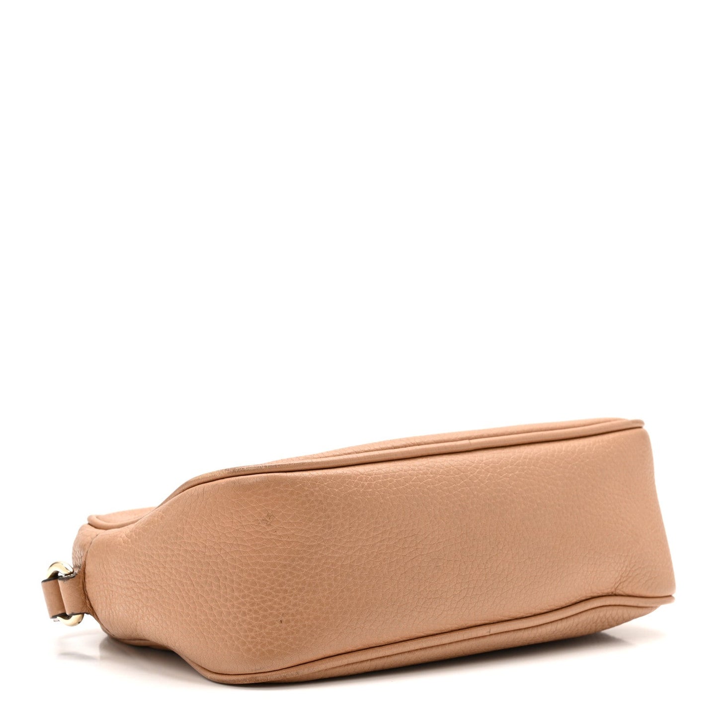 Pebbled Calfskin Small Soho Disco Bag Camelia