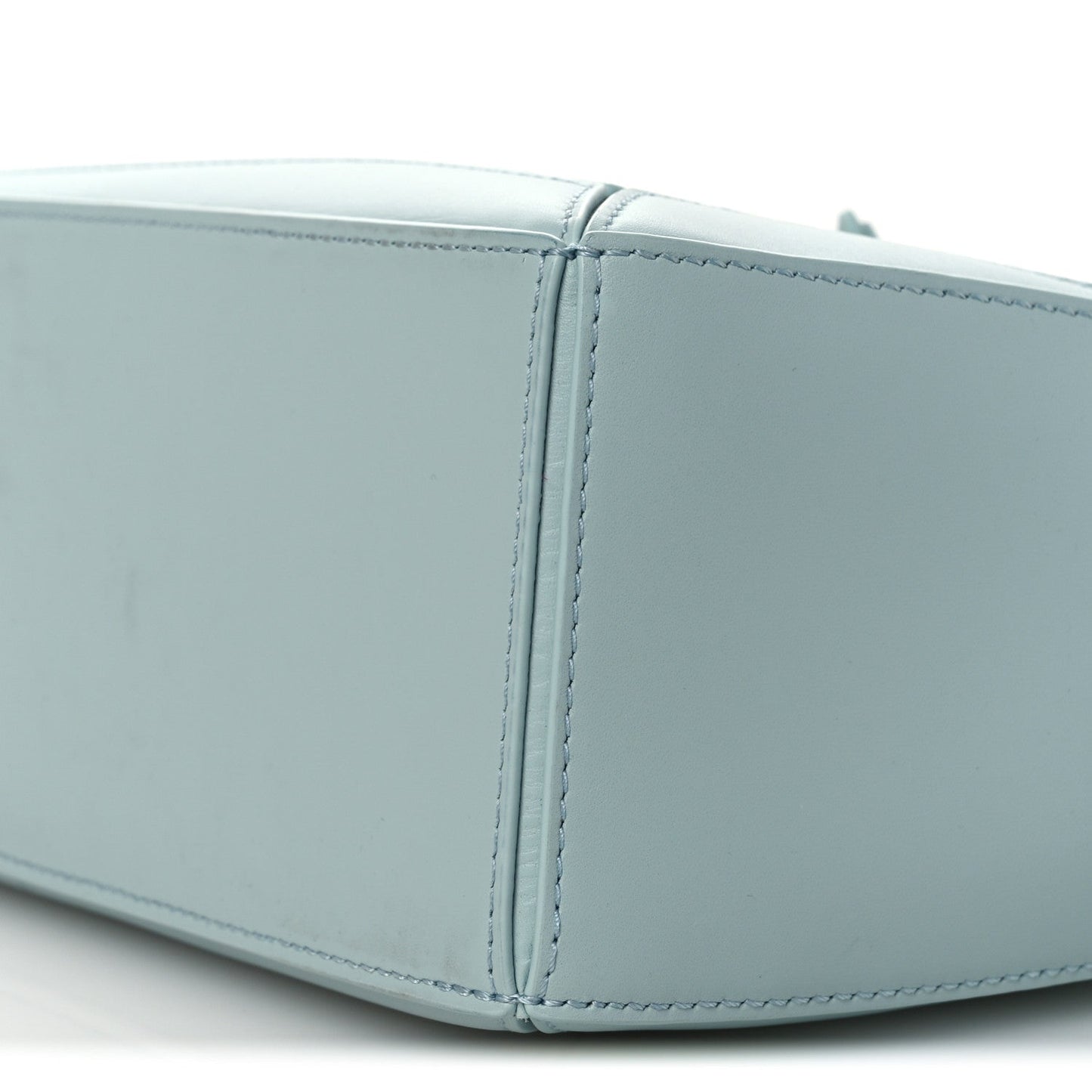 Calfskin Small Puzzle Bag Aquamarine