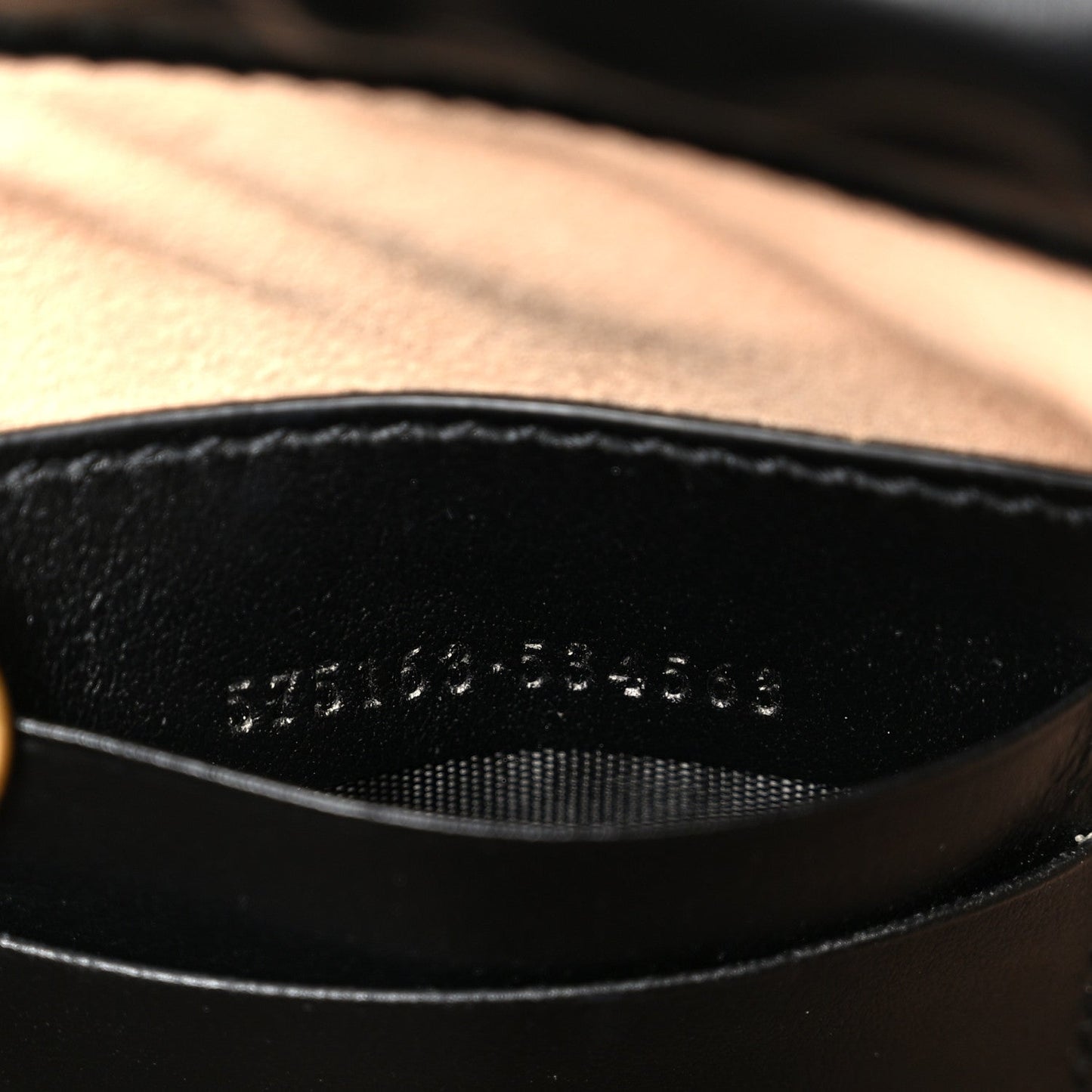 Calfskin Matelasse Mini GG Marmont 2.0 Bucket Bag Black