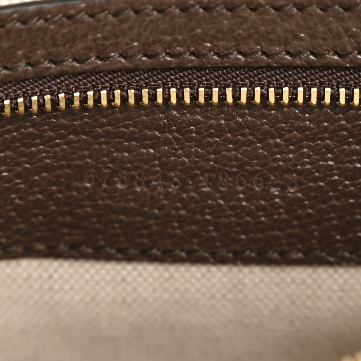 GG Supreme Monogram Web Geometric Small Jackie 1961 Beige Multicolor Brown Sugar