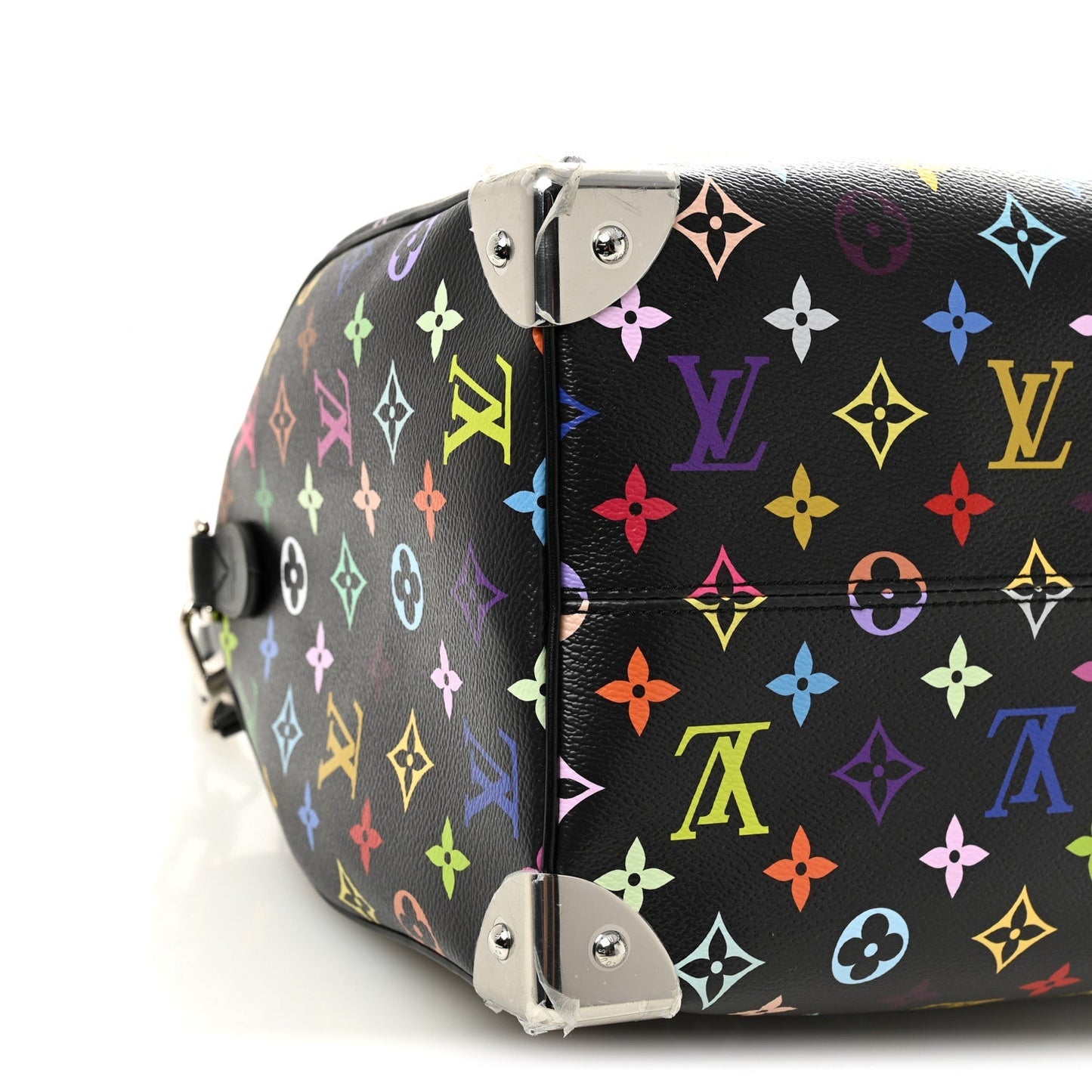 LV X TM Monogram Multicolor Speedy Soft 30 Black