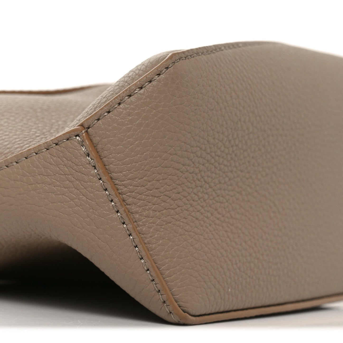 Soft Grained Calfskin Mini Puzzle Edge Bag Sand