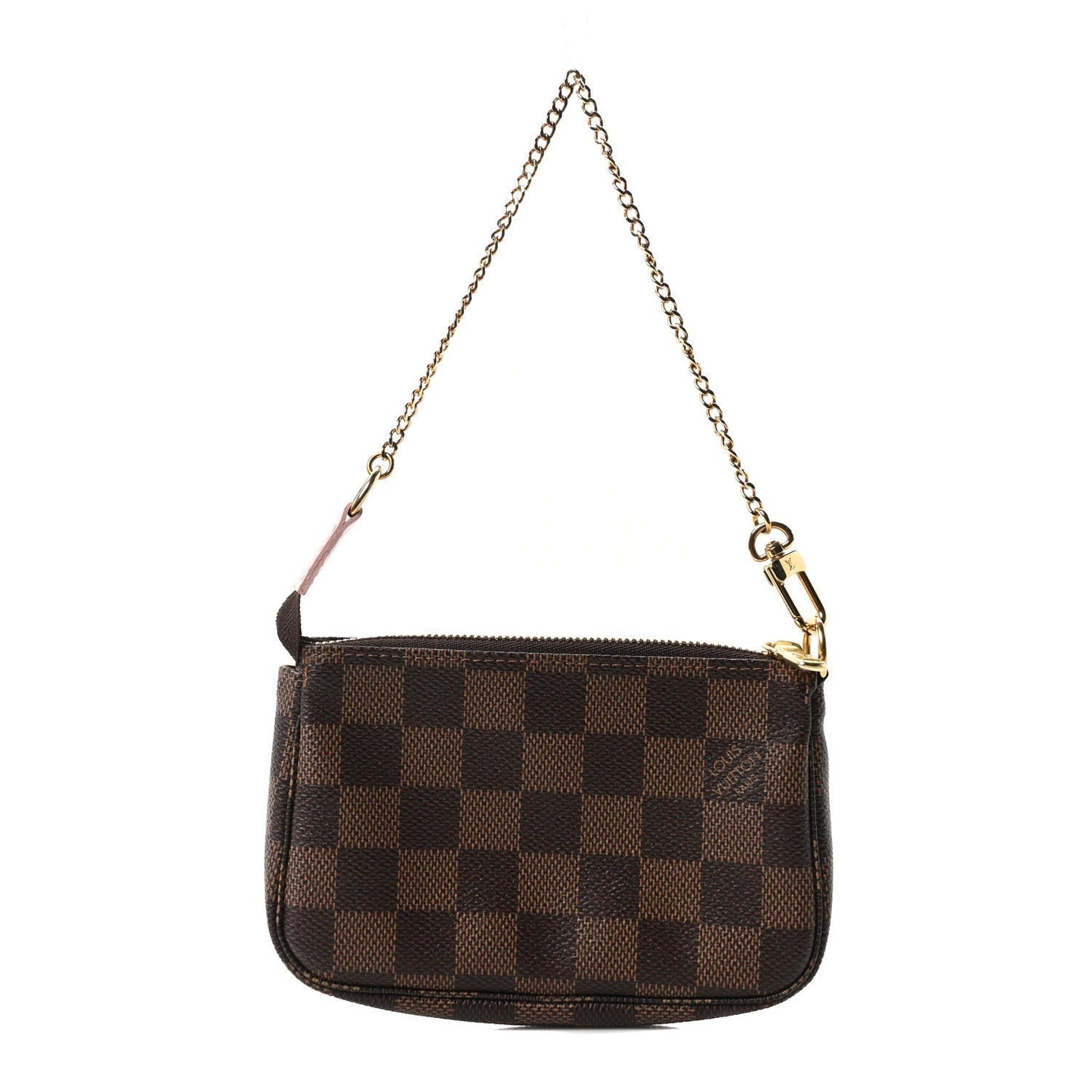 Damier Ebene 2020 Christmas Animation Big Wheel Mini Pochette Accessories Rose Ballerine