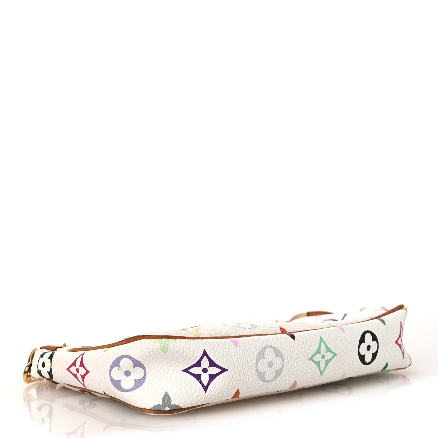Monogram Multicolor Pochette Accessories White
