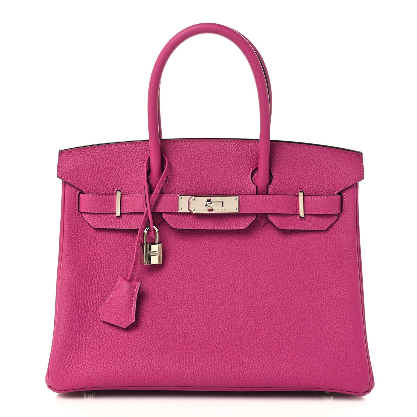 Togo Birkin 30 Rose Pourpre