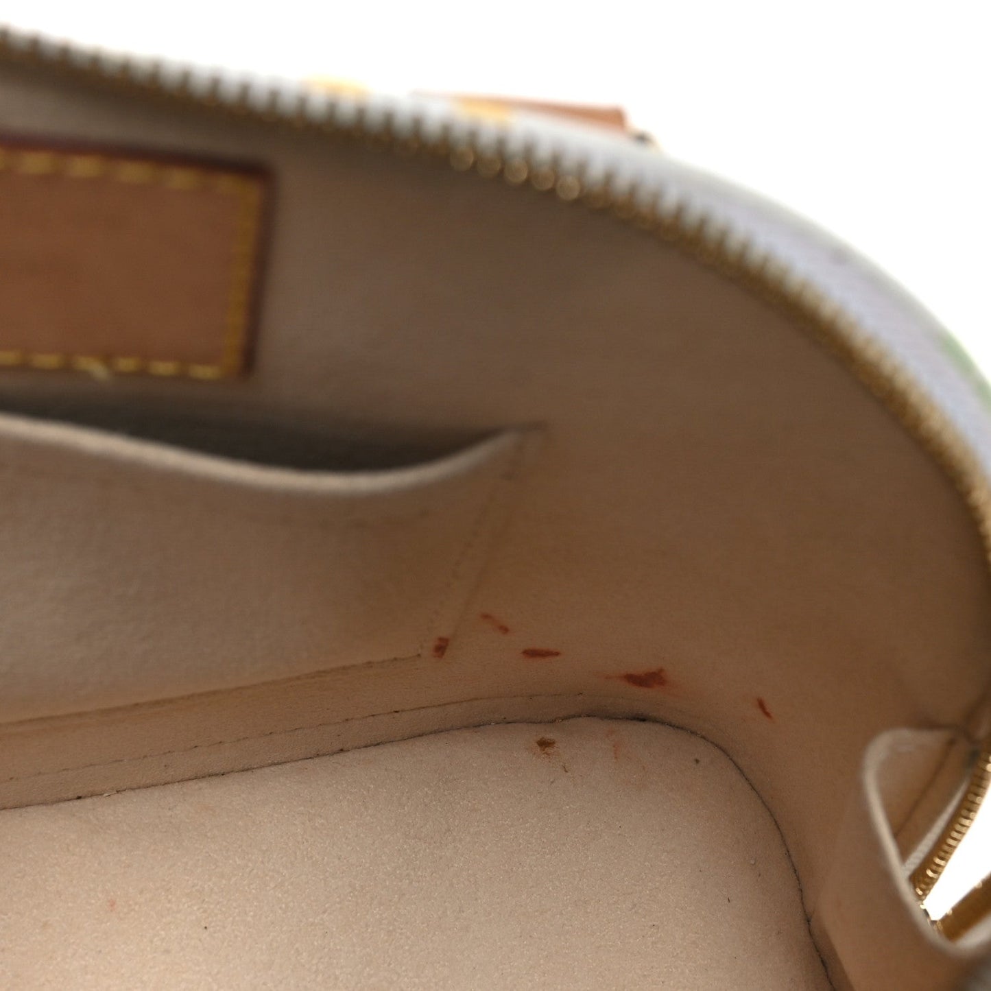 LV x TM Monogram Multicolor Alma BB White