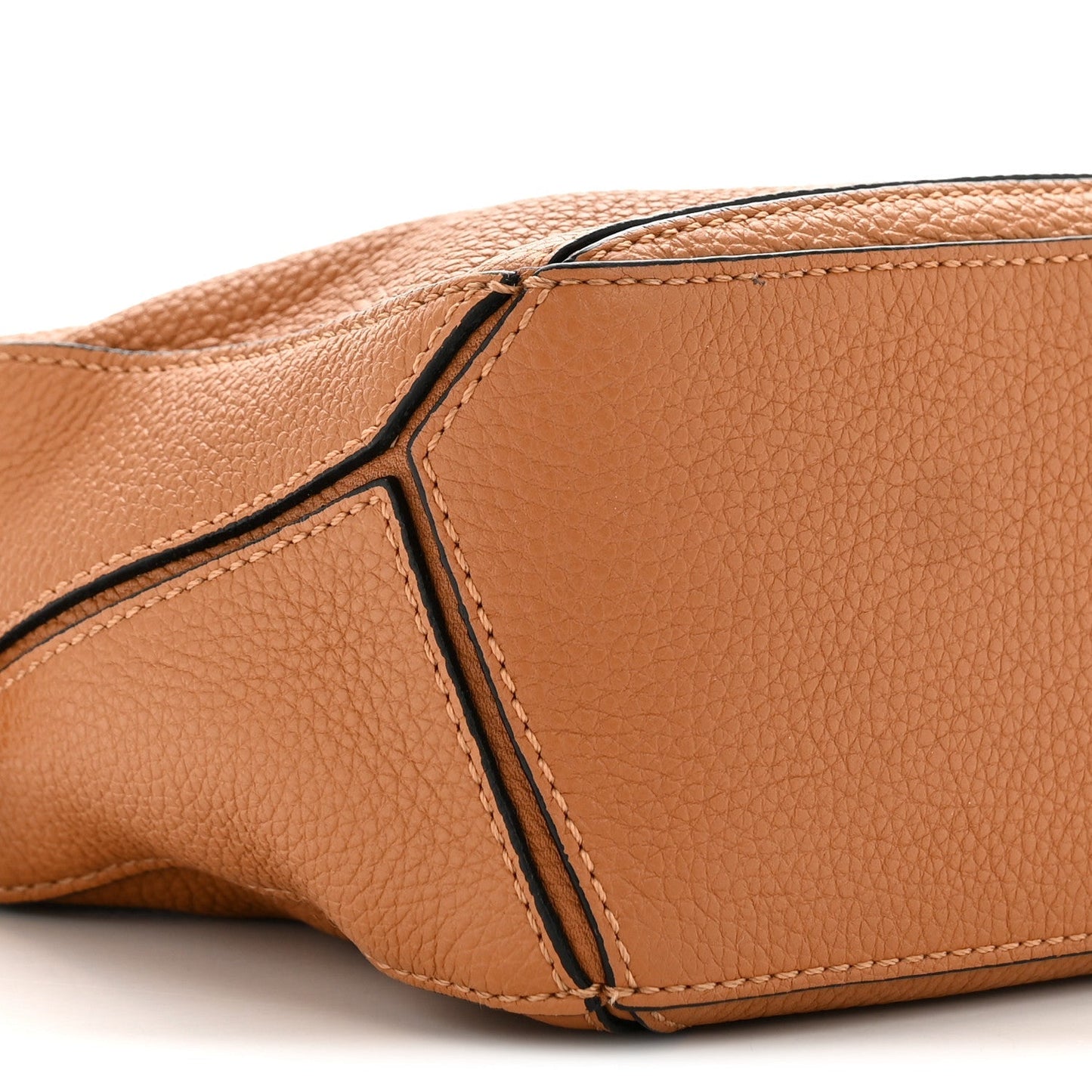 Calfskin Mini Puzzle Bag Tan