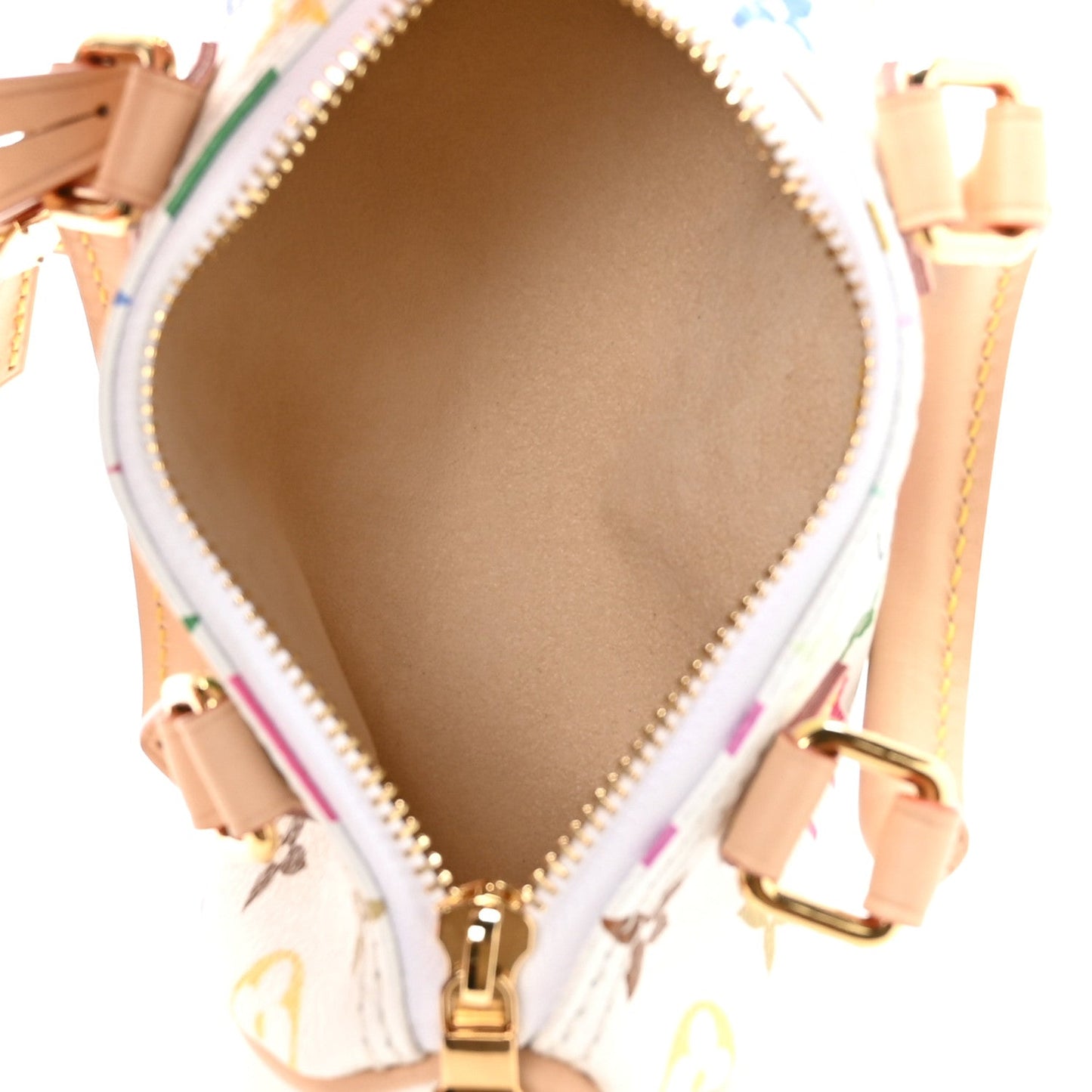 LV X TM Monogram Multicolor Nano Speedy White