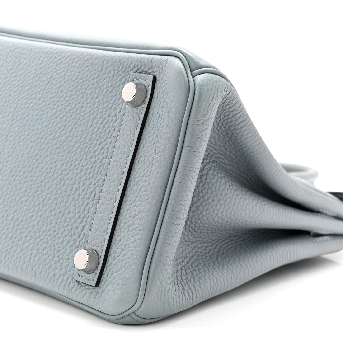 Togo Verso Birkin 25 Bleu Lin Chai