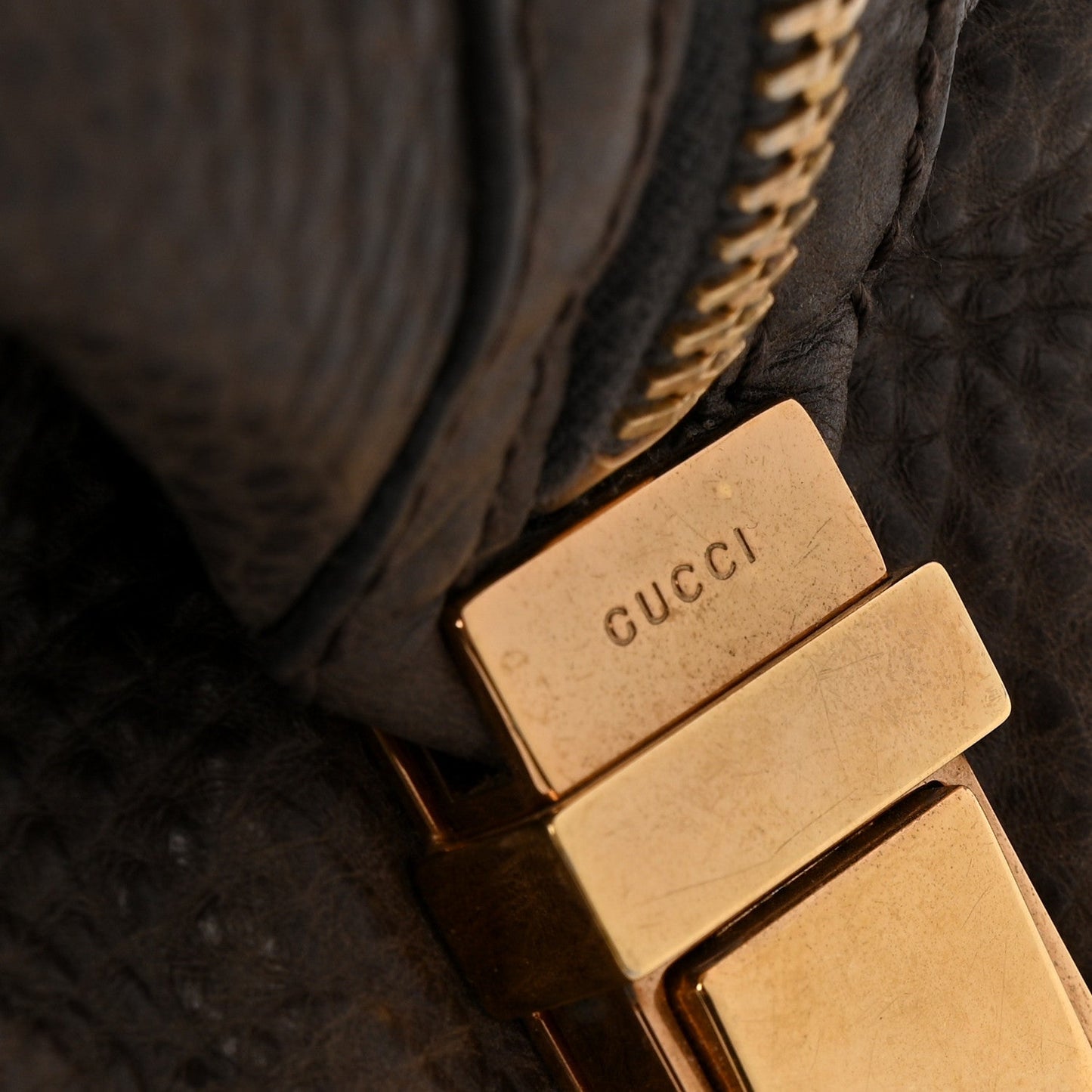 Guccissima Aviatrix Medium Boston Chocolate