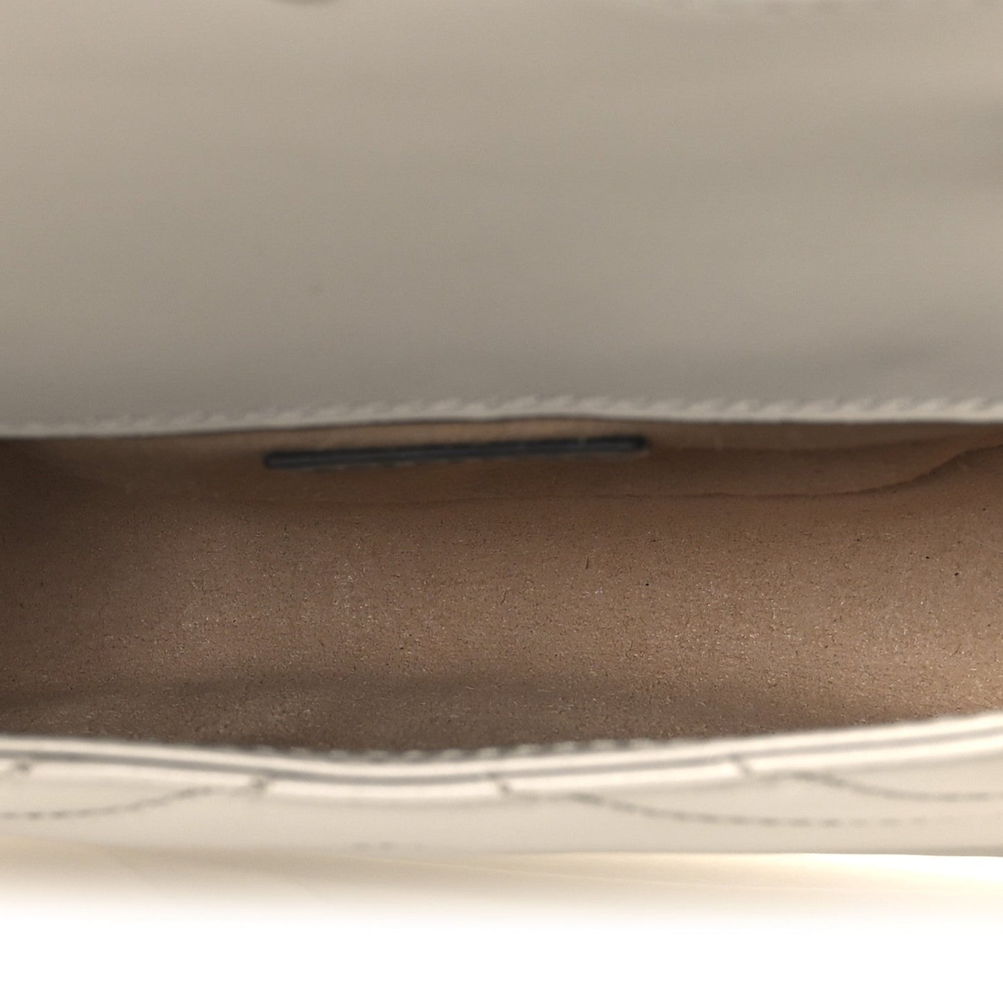 Calfskin Matelasse Super Mini GG Marmont Shoulder Bag Grey