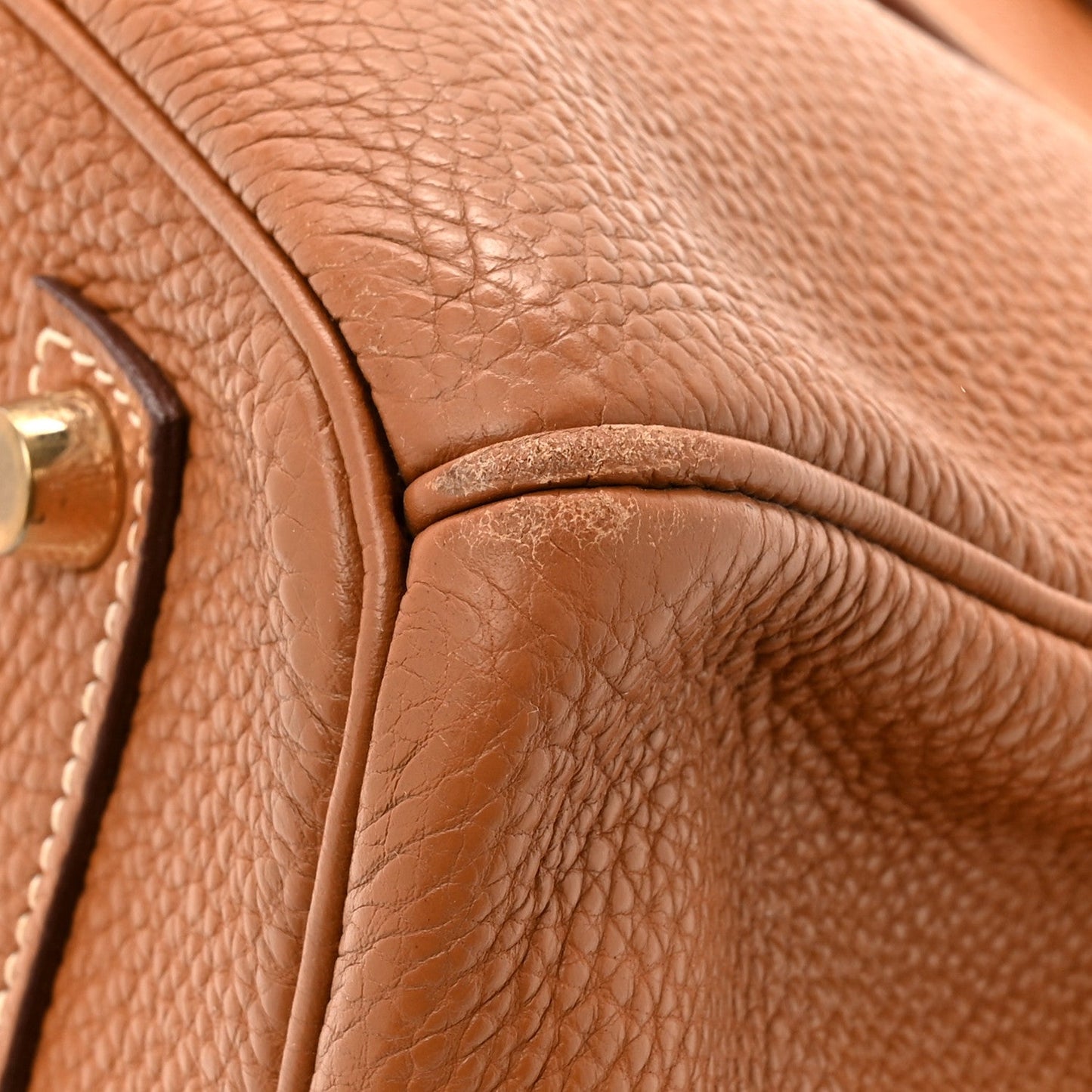 Togo Birkin 35 Gold