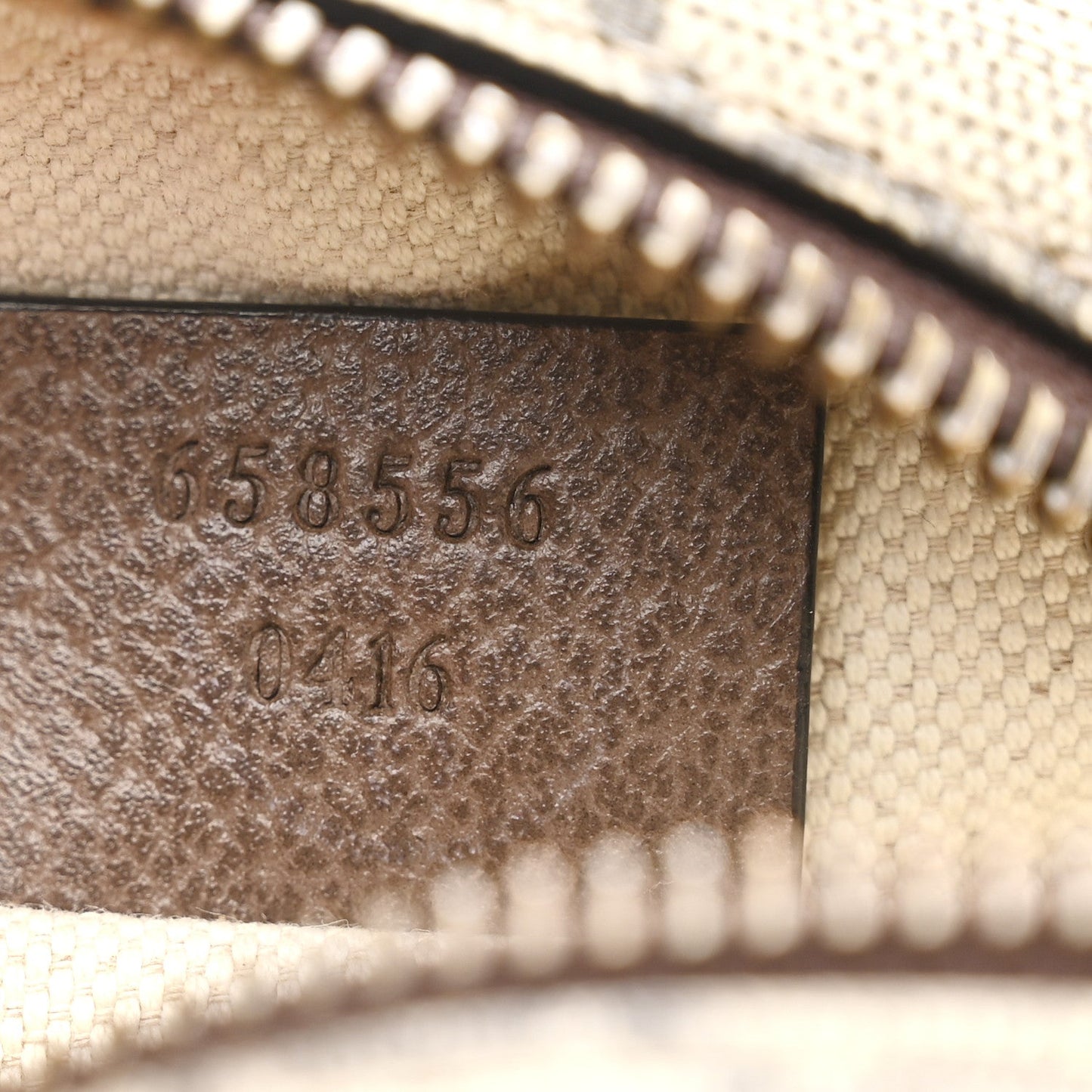 GG Supreme Monogram Mini Neo Vintage Double Zip Messenger Bag Beige New Acero Crop