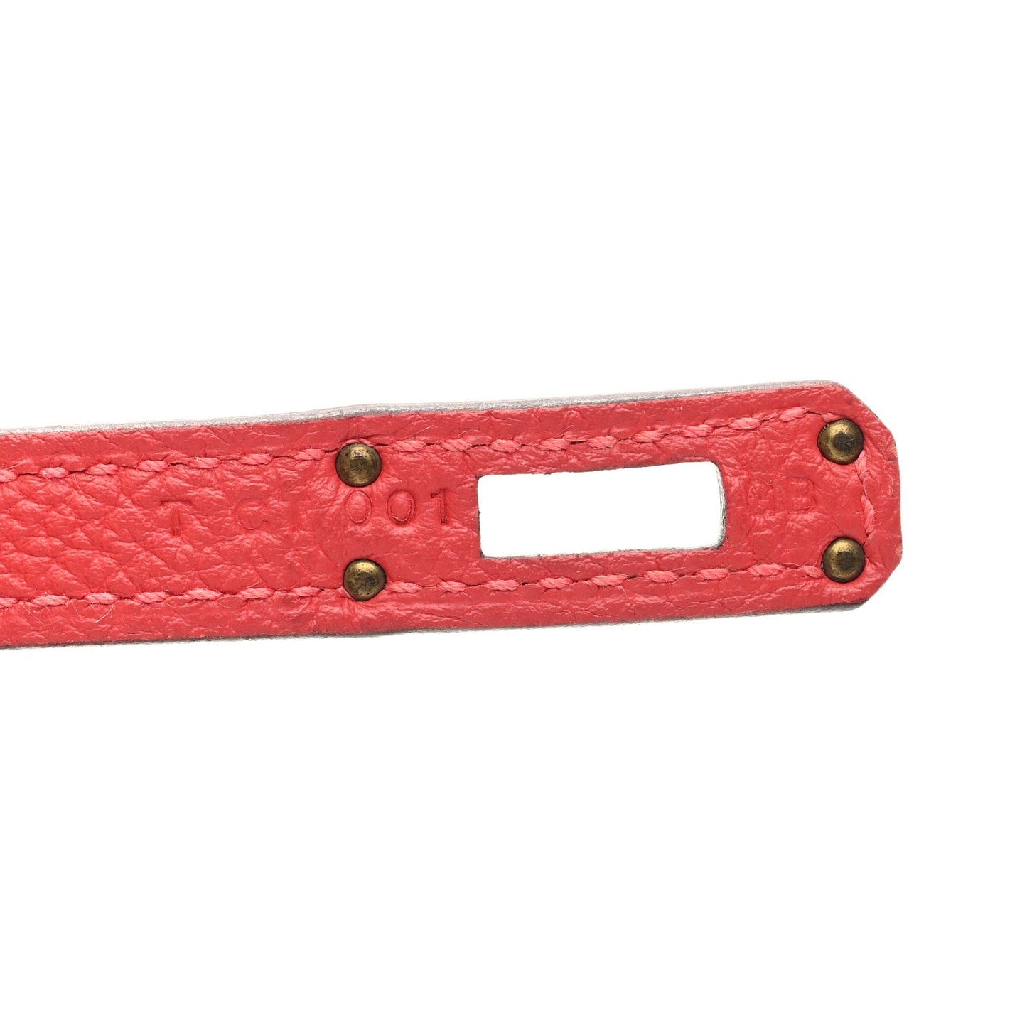 Togo Birkin 25 Rouge Pivoine