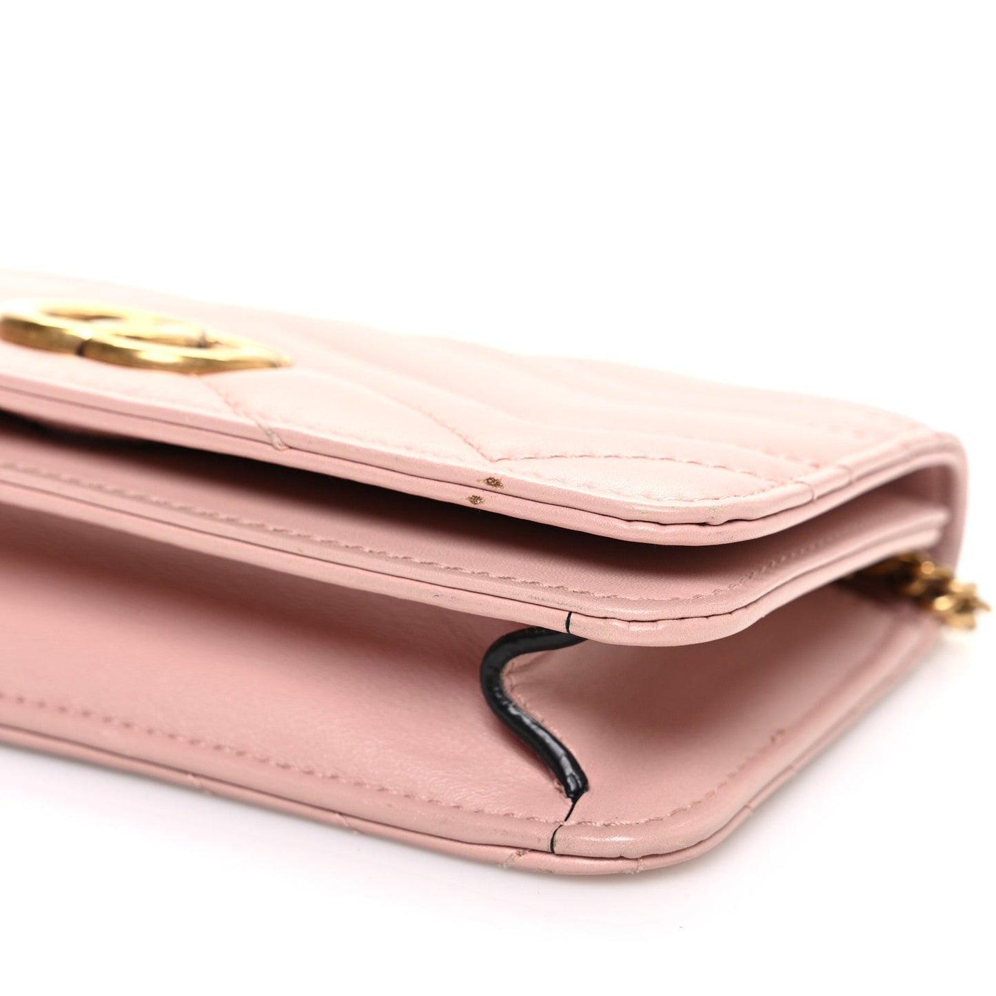 Calfskin Matelasse GG Marmont Mini Bag  Perfect Pink
