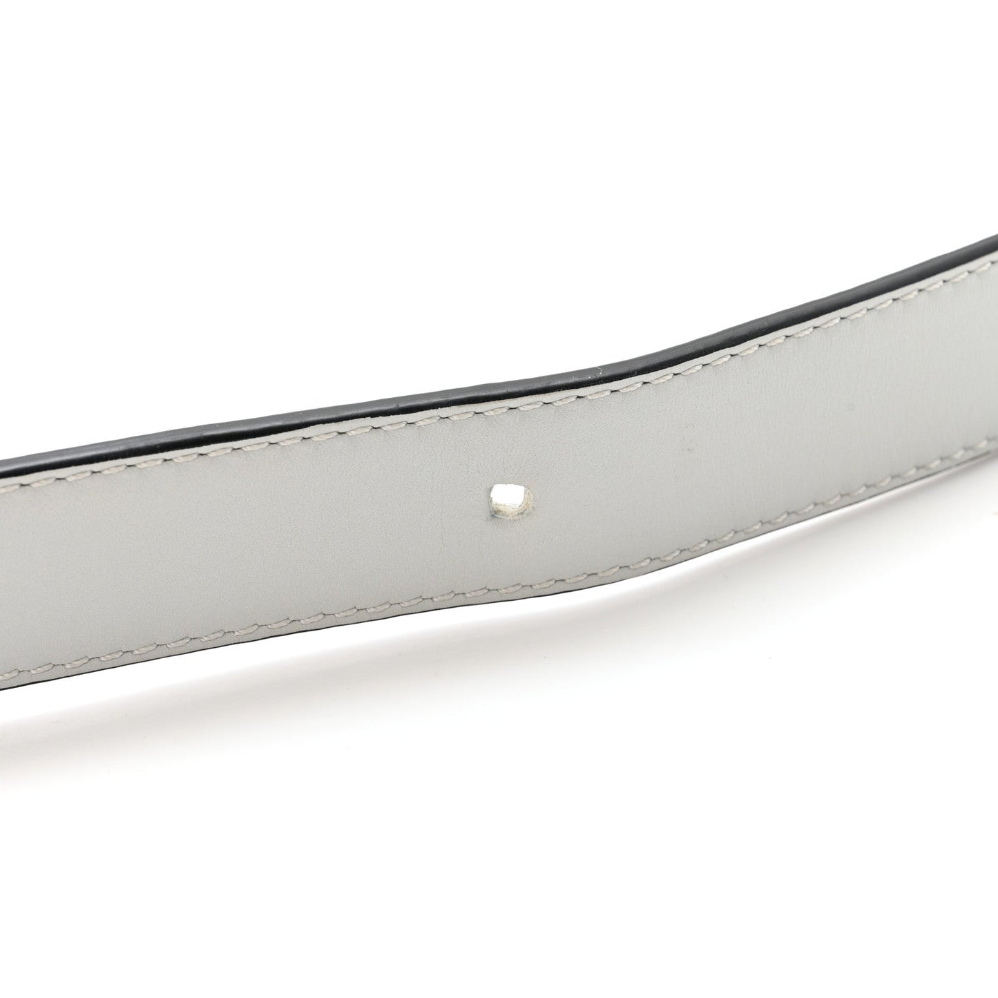 Calfskin Mini Gate Belt Bag Kaolin